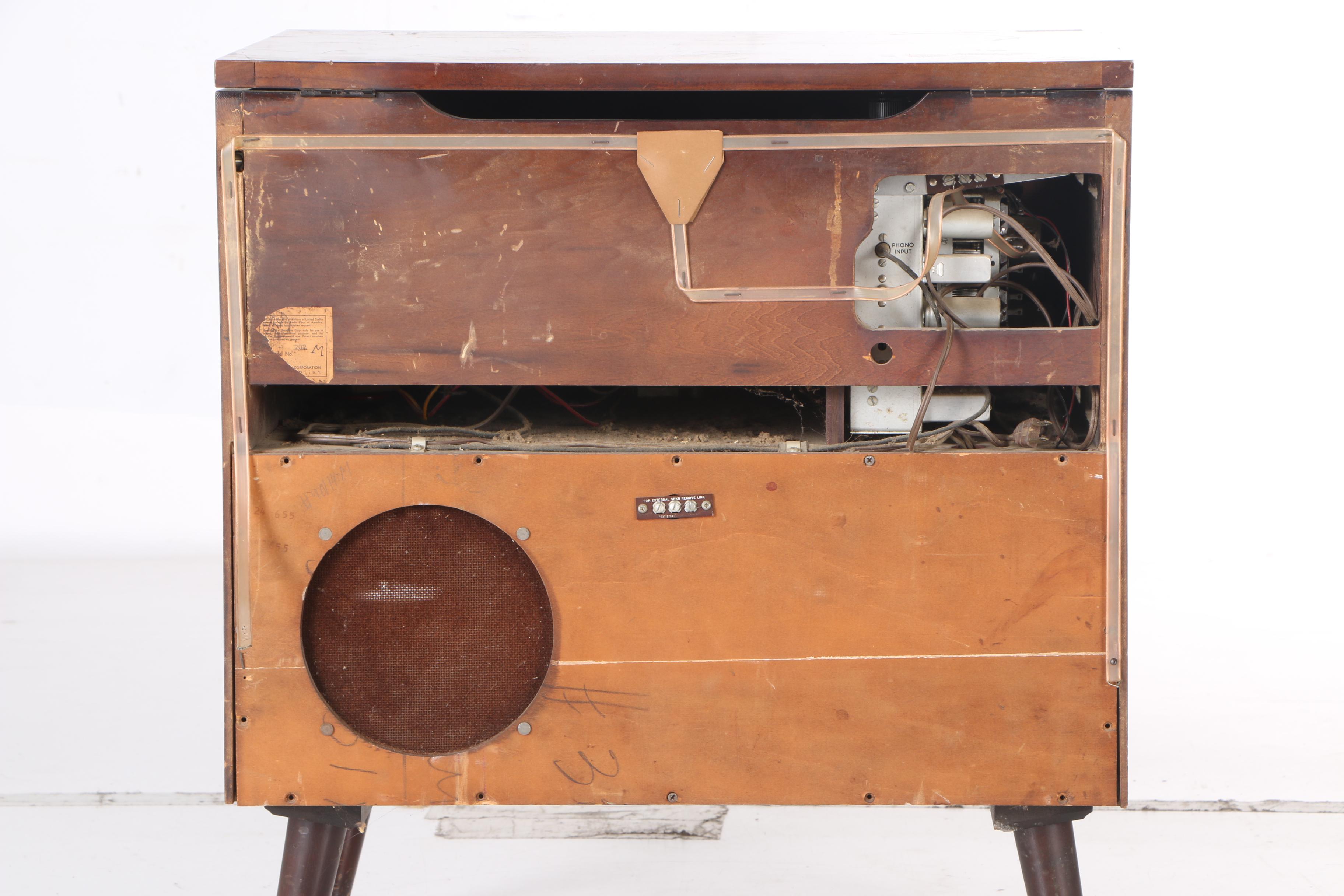 Vintage Fisher Console Stereo