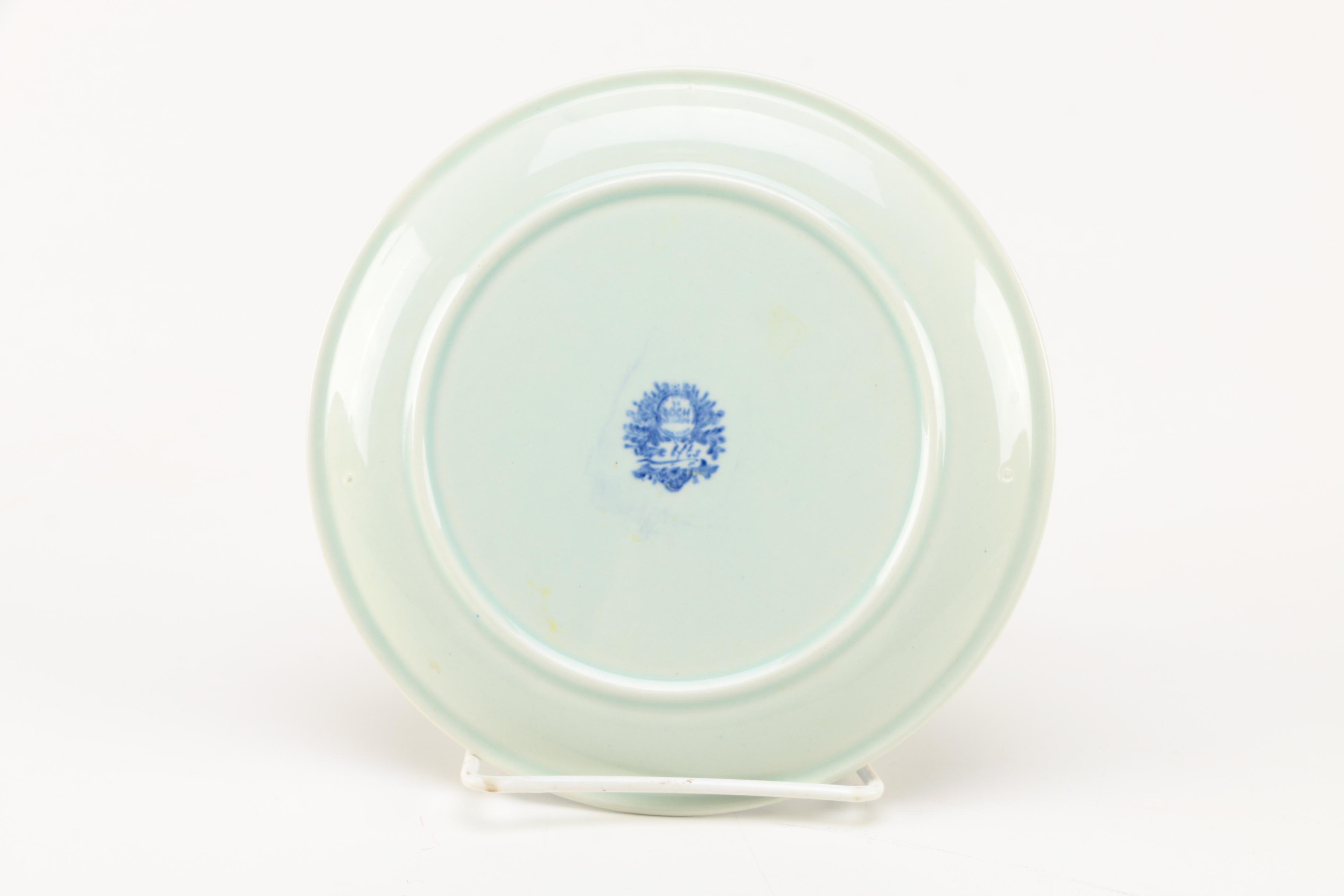 Boch Delft Plates With Dutch Scenes