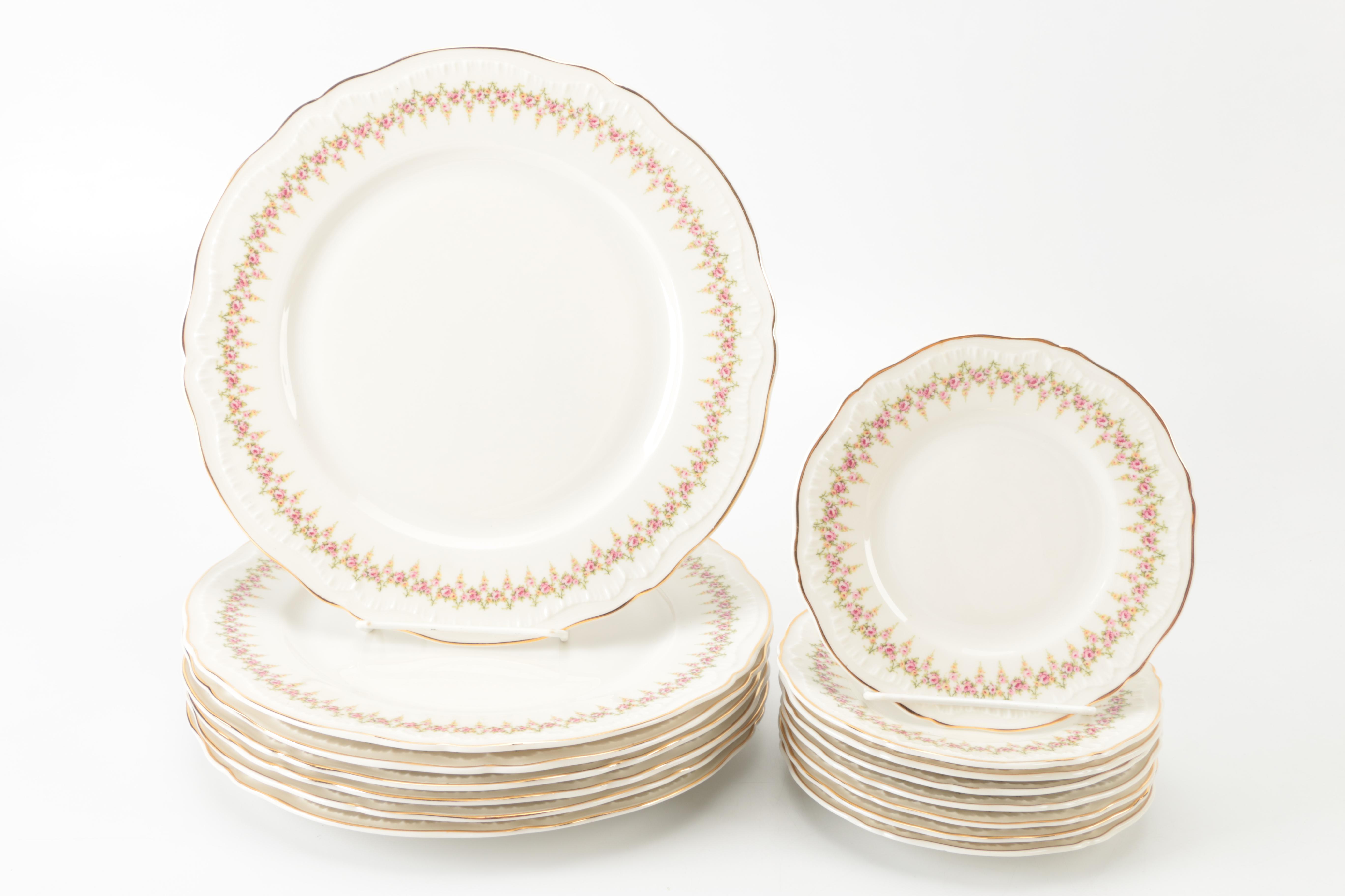 Theodore Haviland New York Porcelain Dinnerware Set