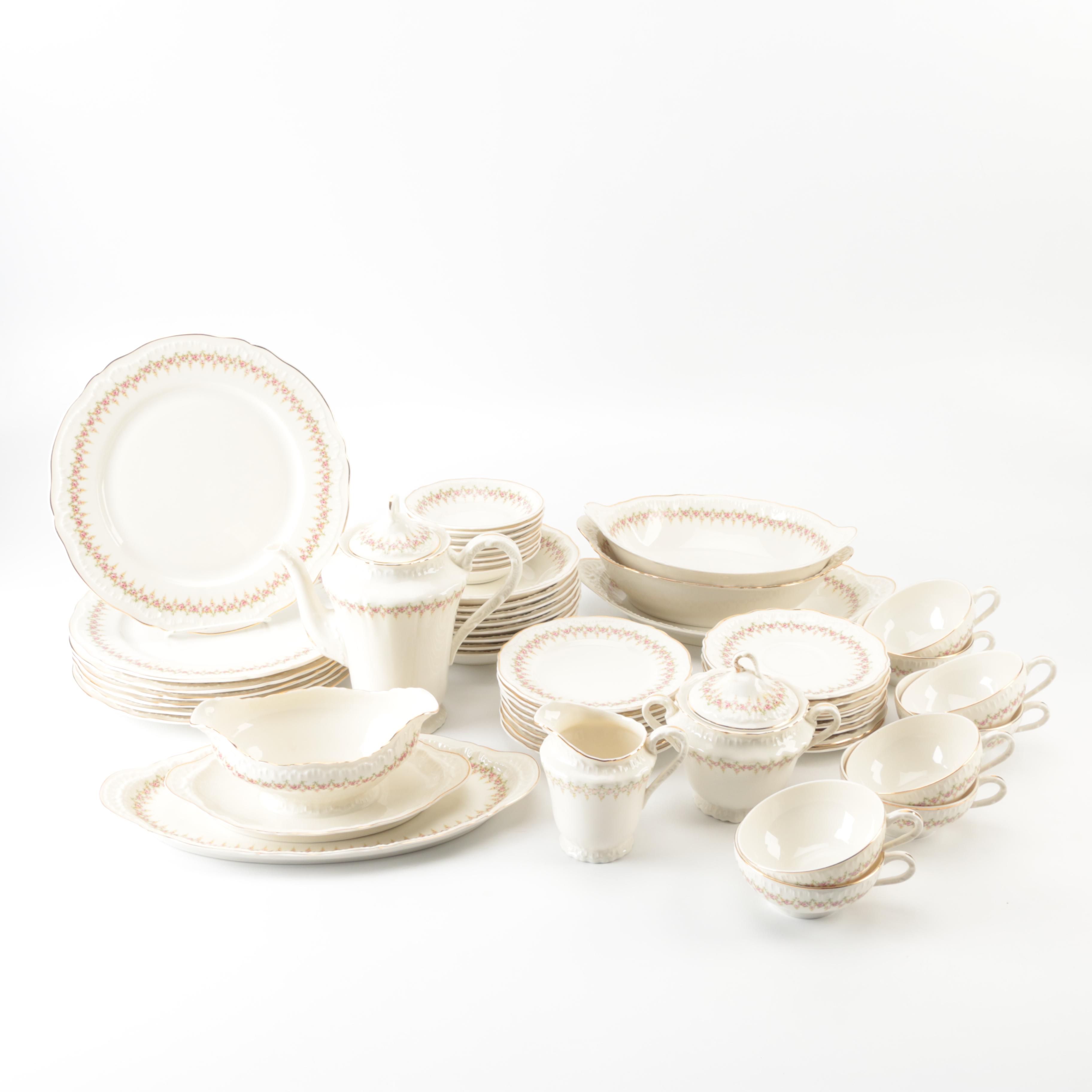 Theodore Haviland New York Porcelain Dinnerware Set