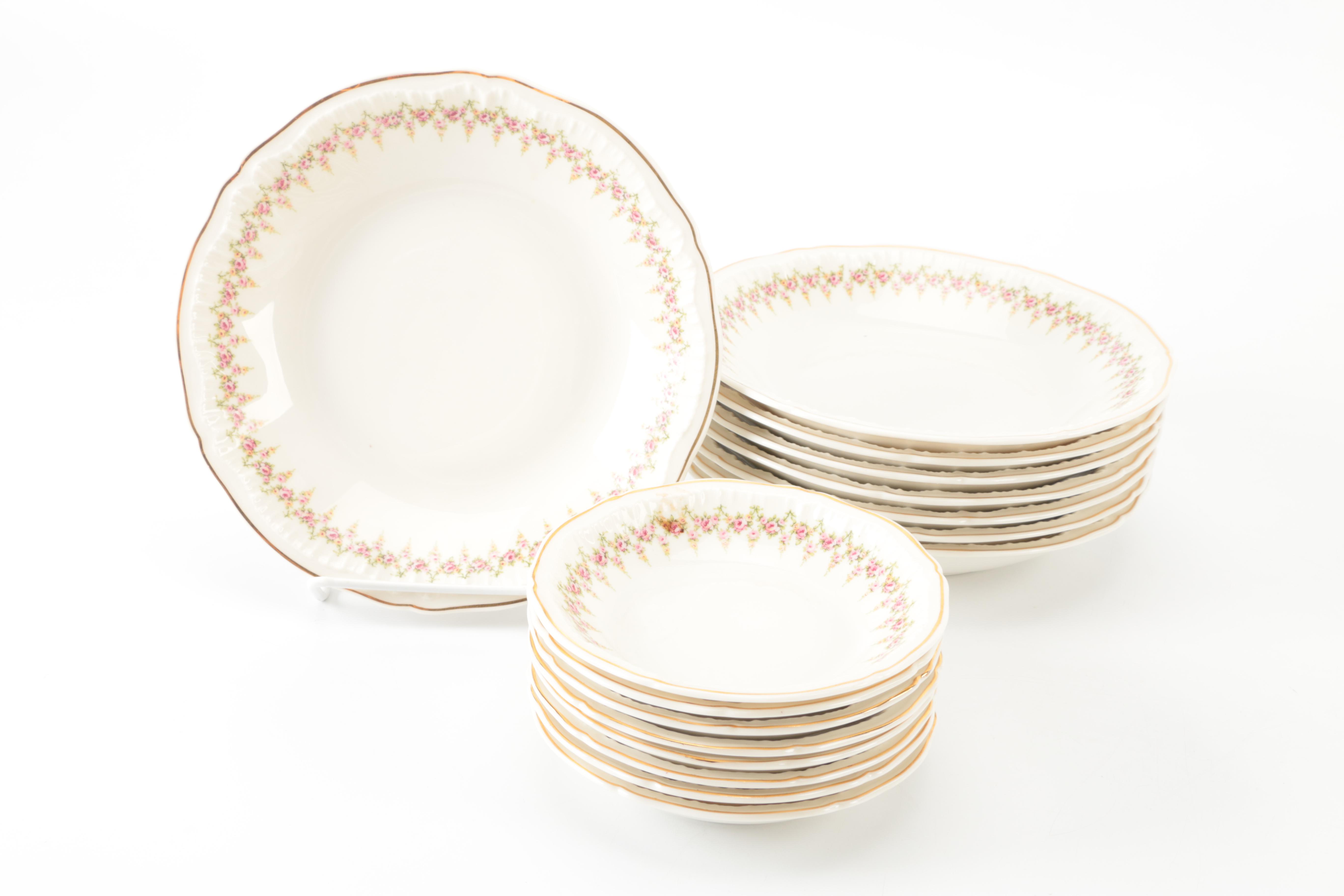 Theodore Haviland New York Porcelain Dinnerware Set