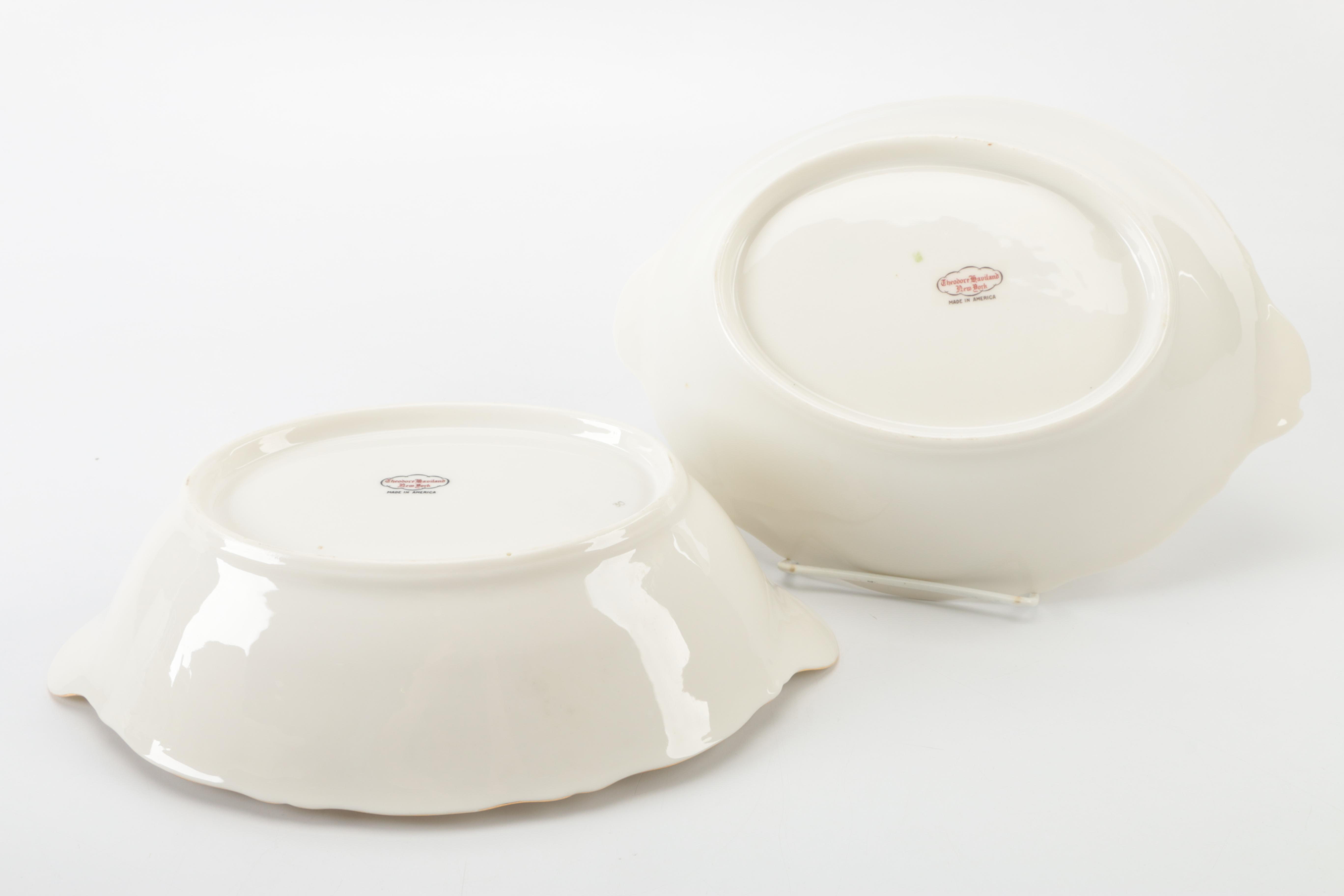 Theodore Haviland New York Porcelain Dinnerware Set
