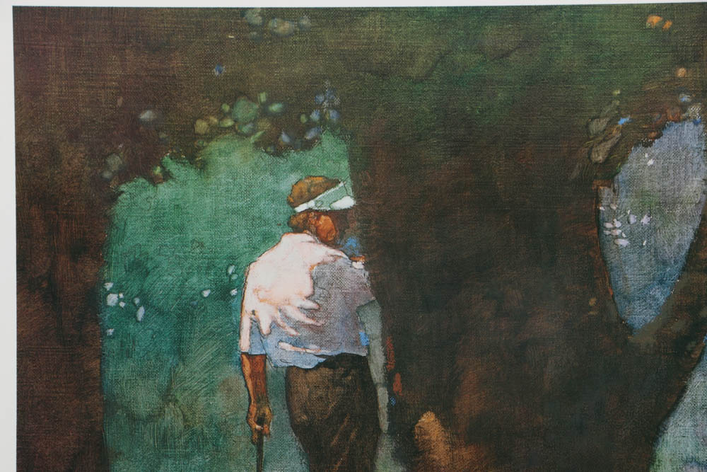 After Bart Forbes Pair of Signed Offset Lithographs on Paper