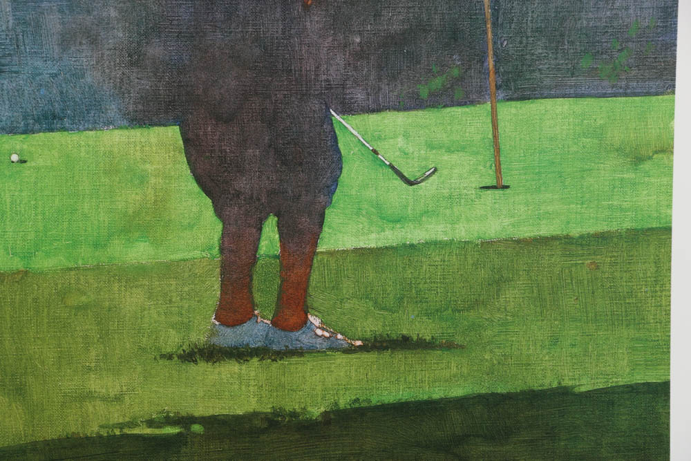 After Bart Forbes Pair of Signed Offset Lithographs on Paper