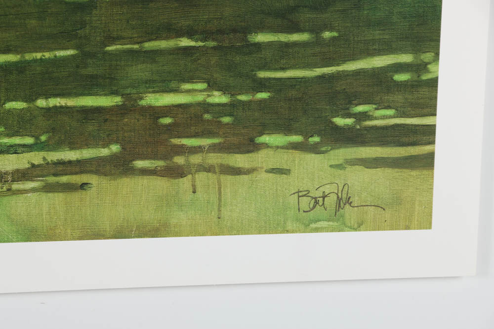 After Bart Forbes Pair of Signed Offset Lithographs on Paper