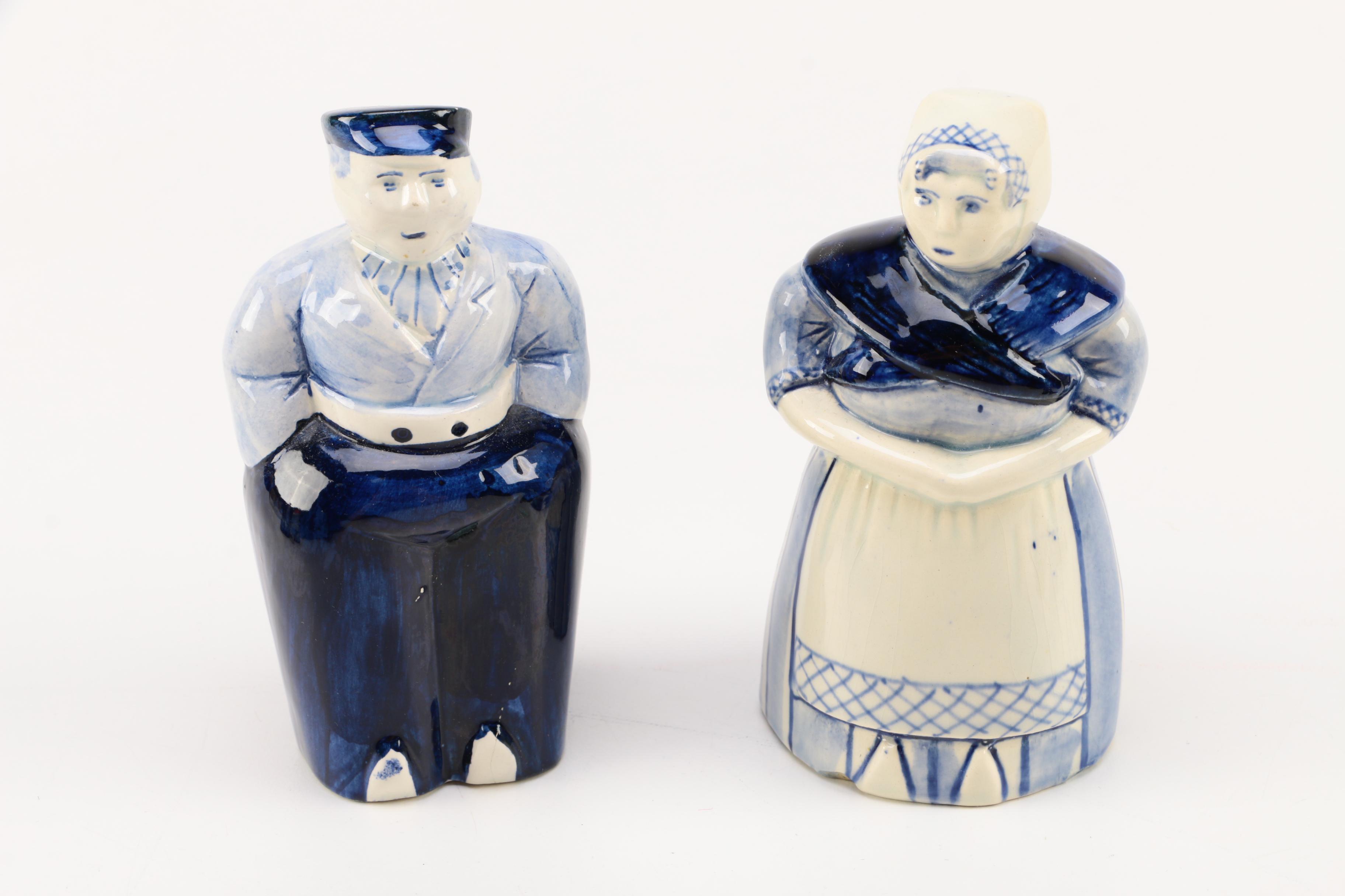 Delft Blue Ceramic Figurines