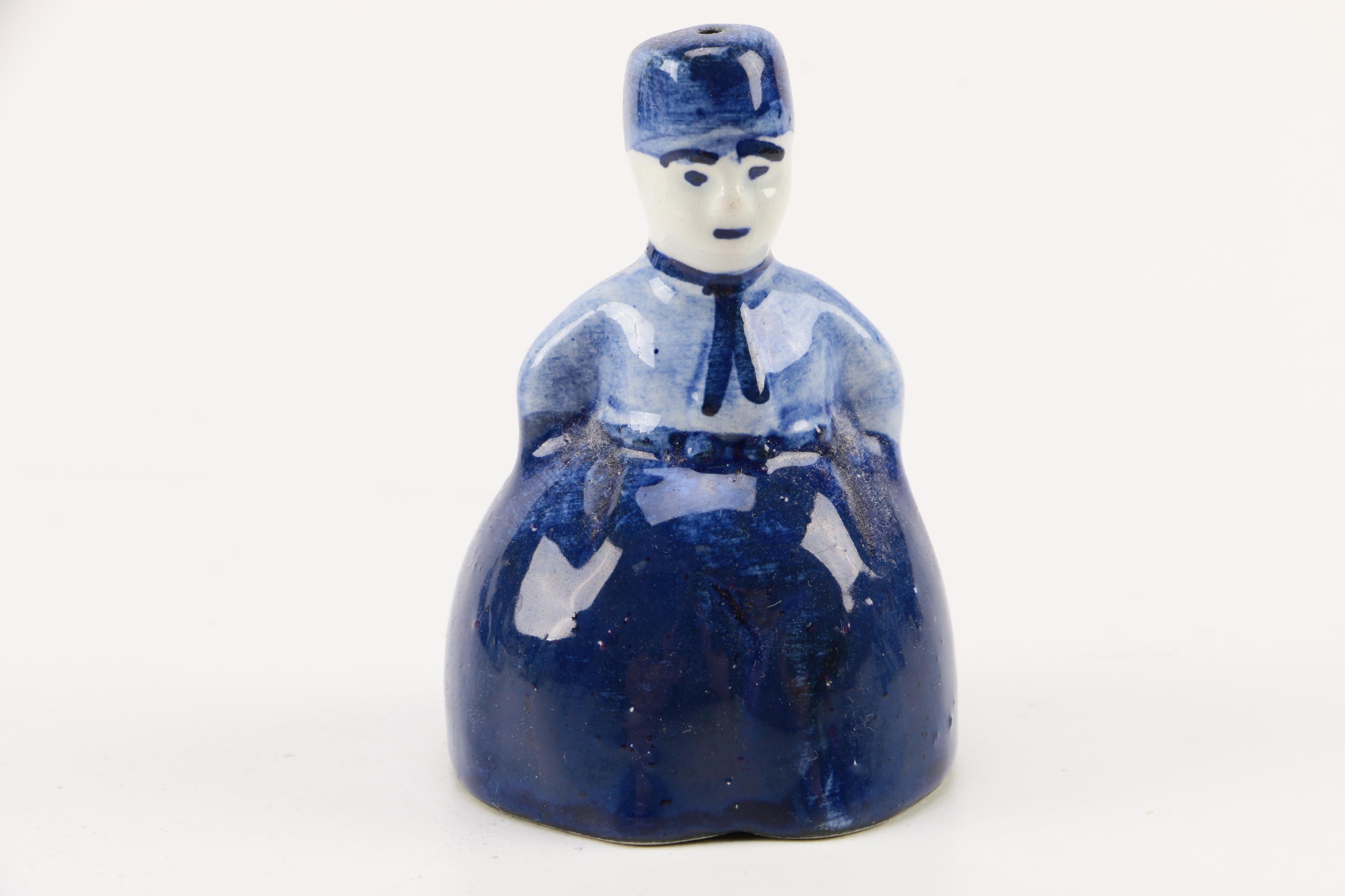 Delft Blue Ceramic Figurines