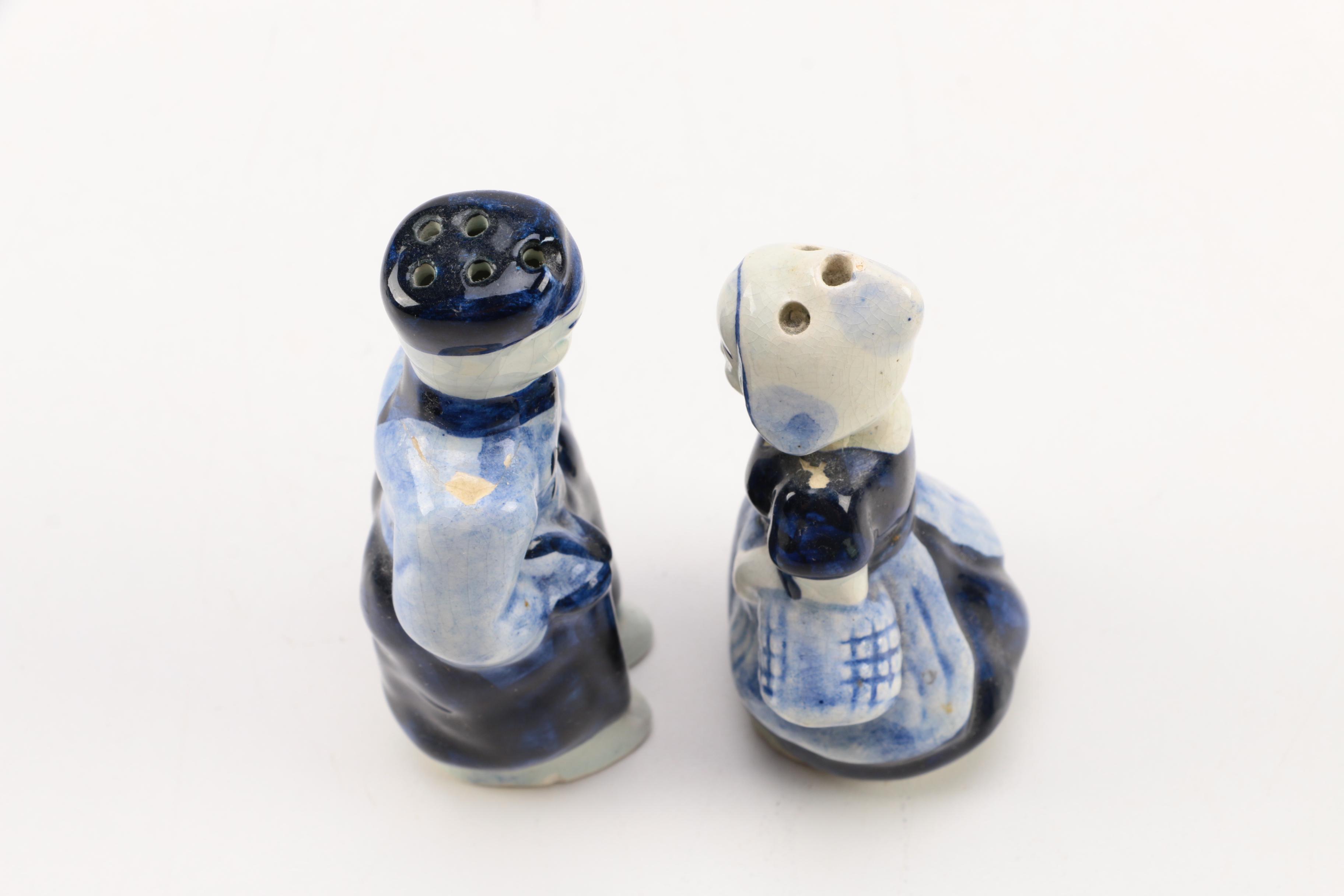 Delft Blue Ceramic Figurines