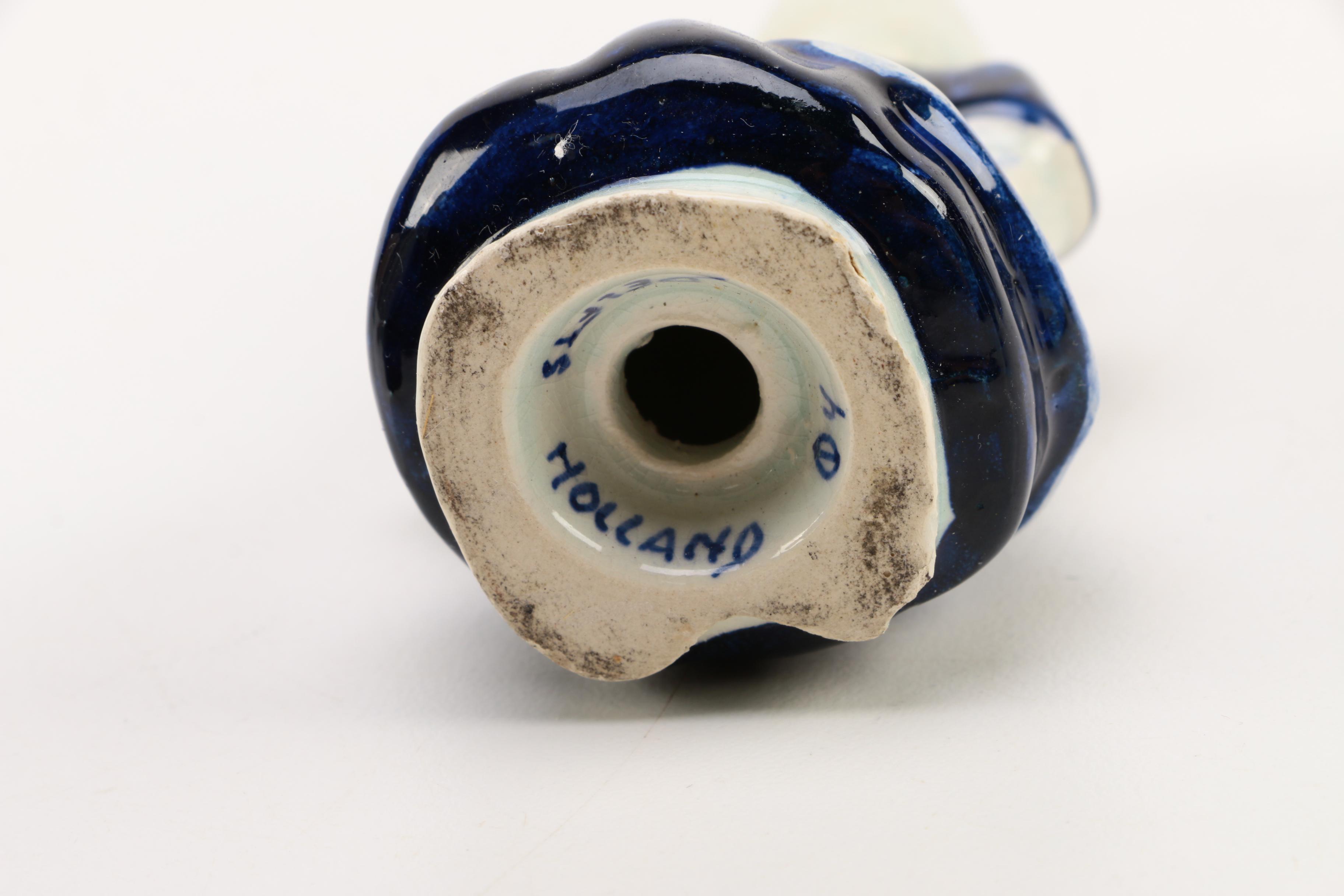 Delft Blue Ceramic Figurines