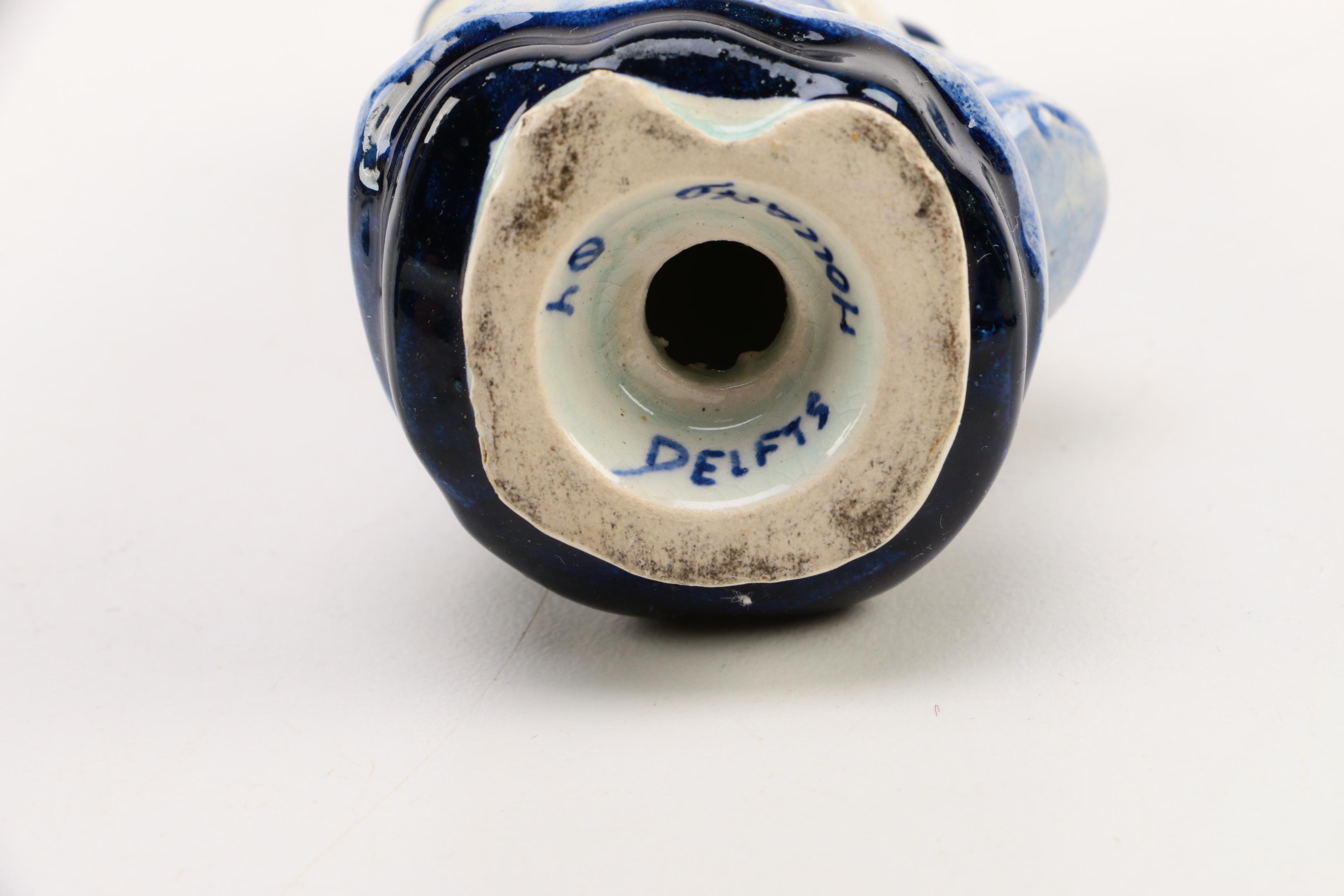 Delft Blue Ceramic Figurines