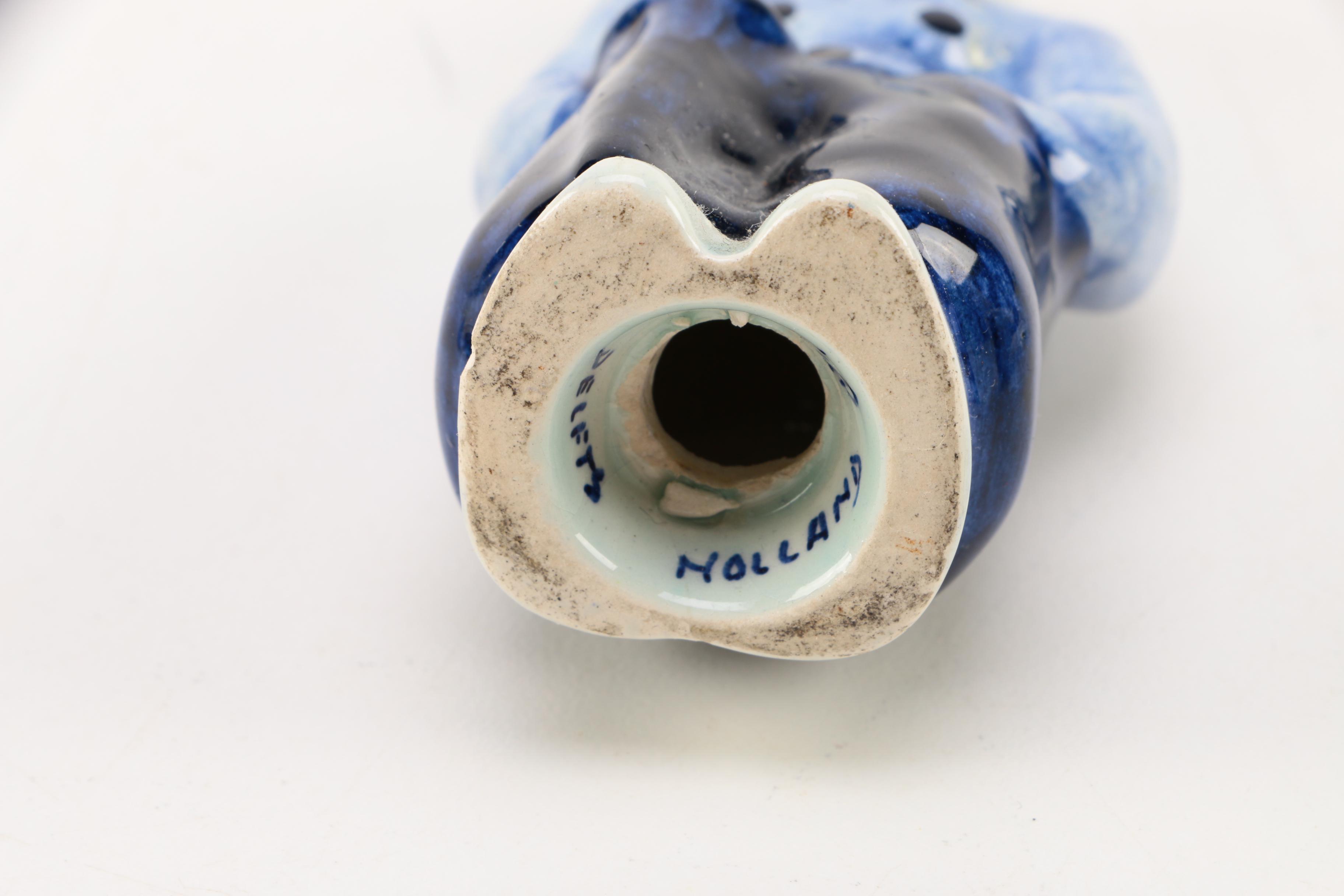 Delft Blue Ceramic Figurines