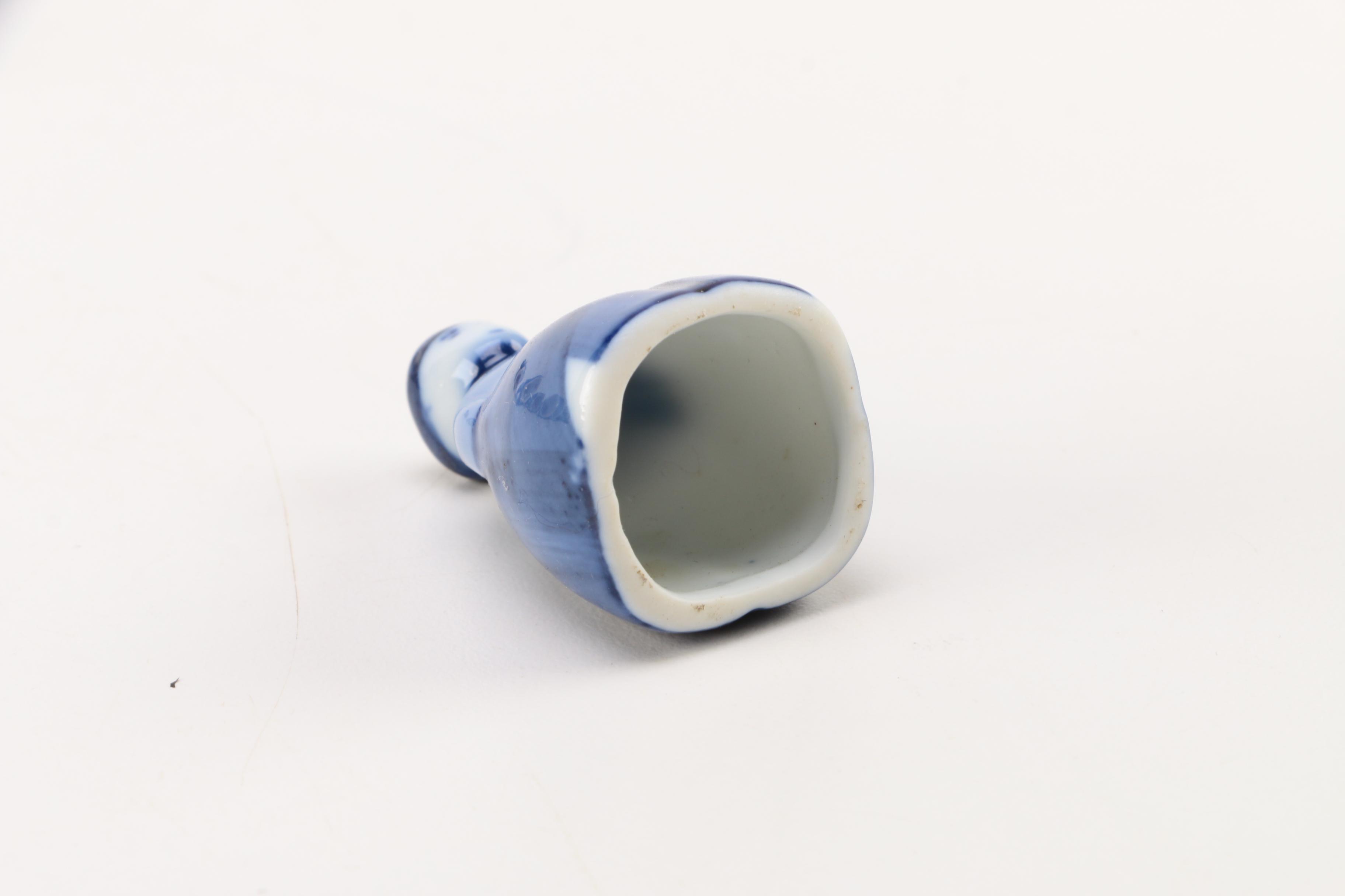 Delft Blue Ceramic Figurines