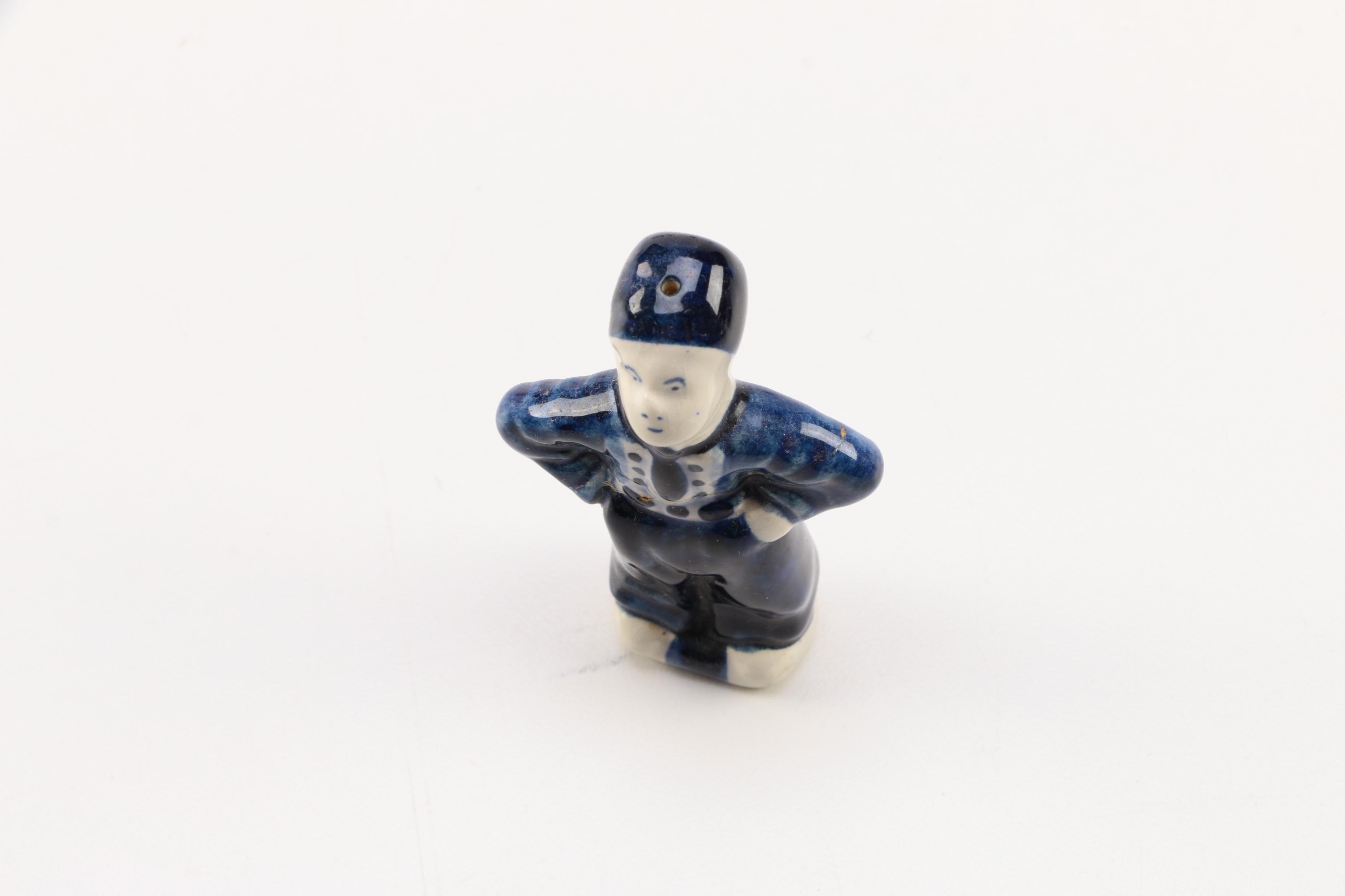 Delft Blue Ceramic Figurines