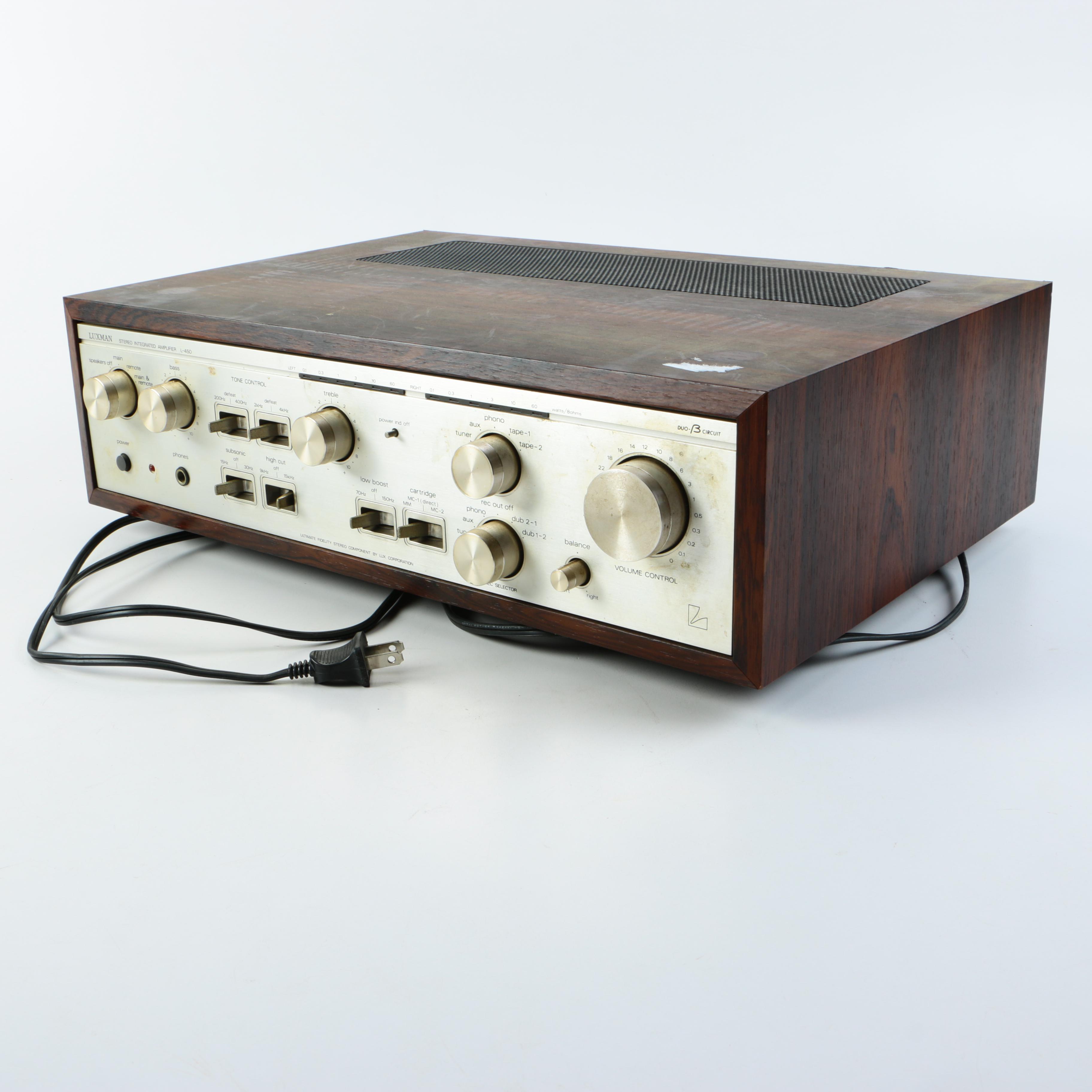 Luxman Stereo Integrated Amplifier L-450