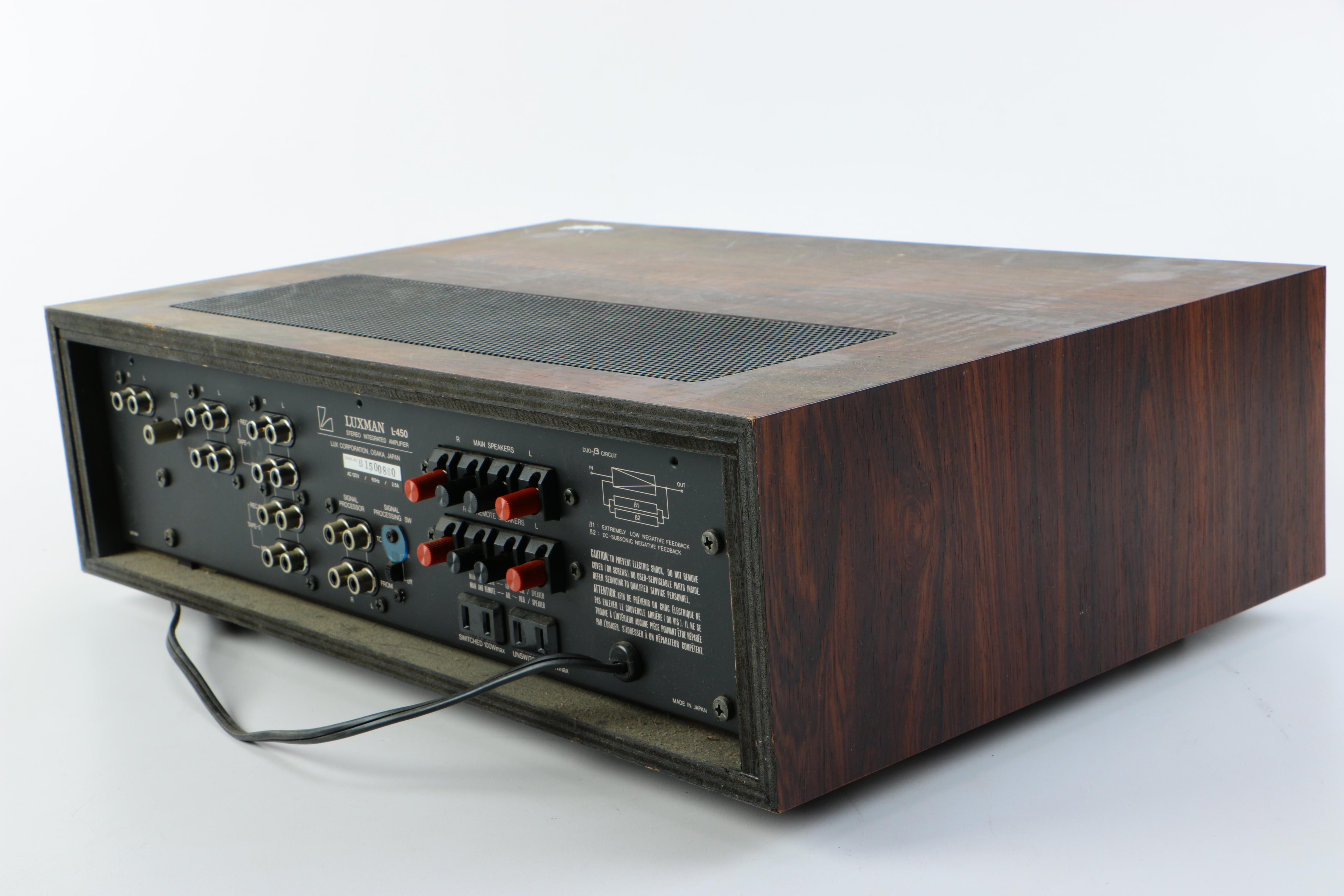 Luxman Stereo Integrated Amplifier L-450
