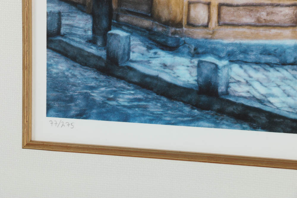 Ernesto Rodriguez Limited Edition Giclée Print on Paper of Bakery