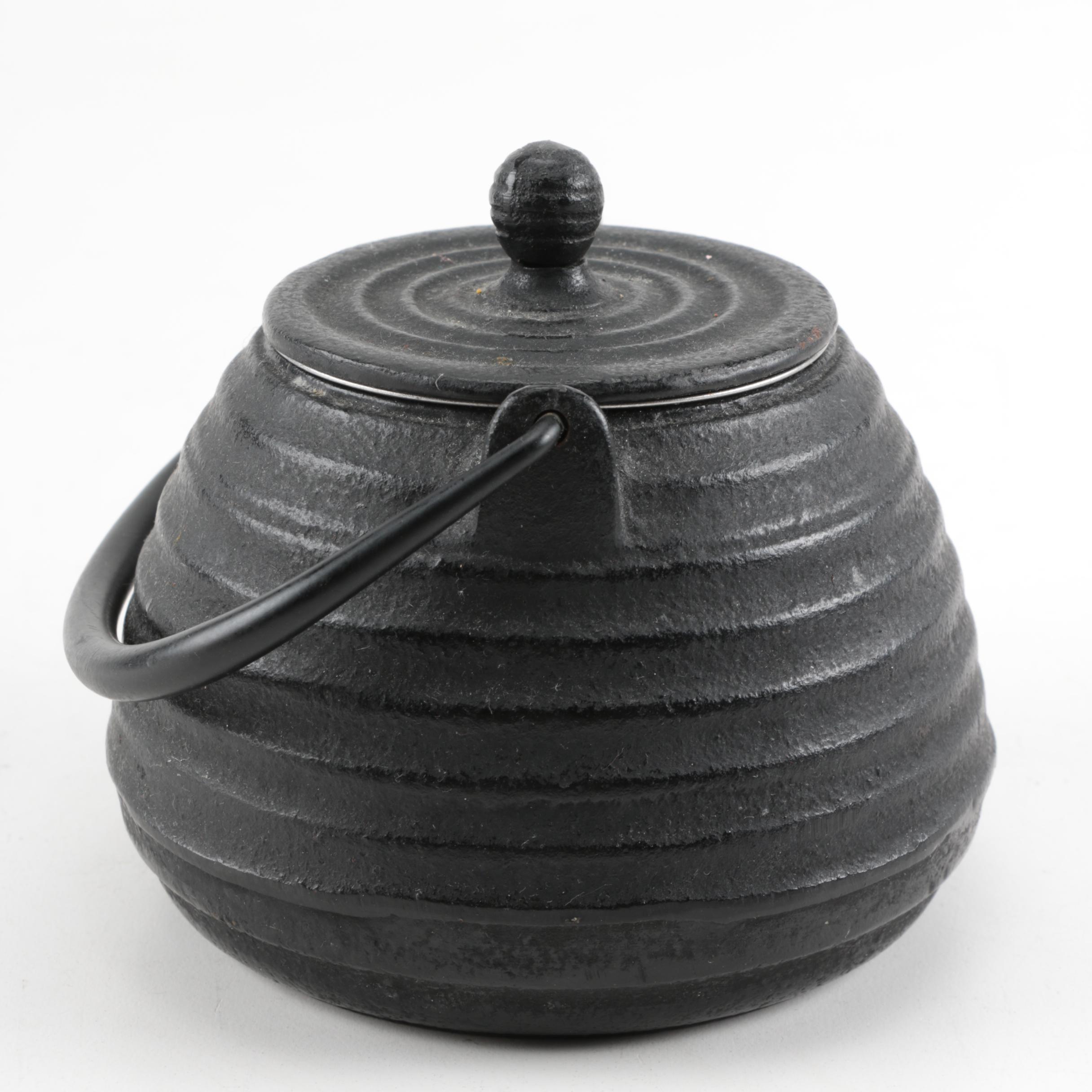 East Asian Style Cast Iron Teapots