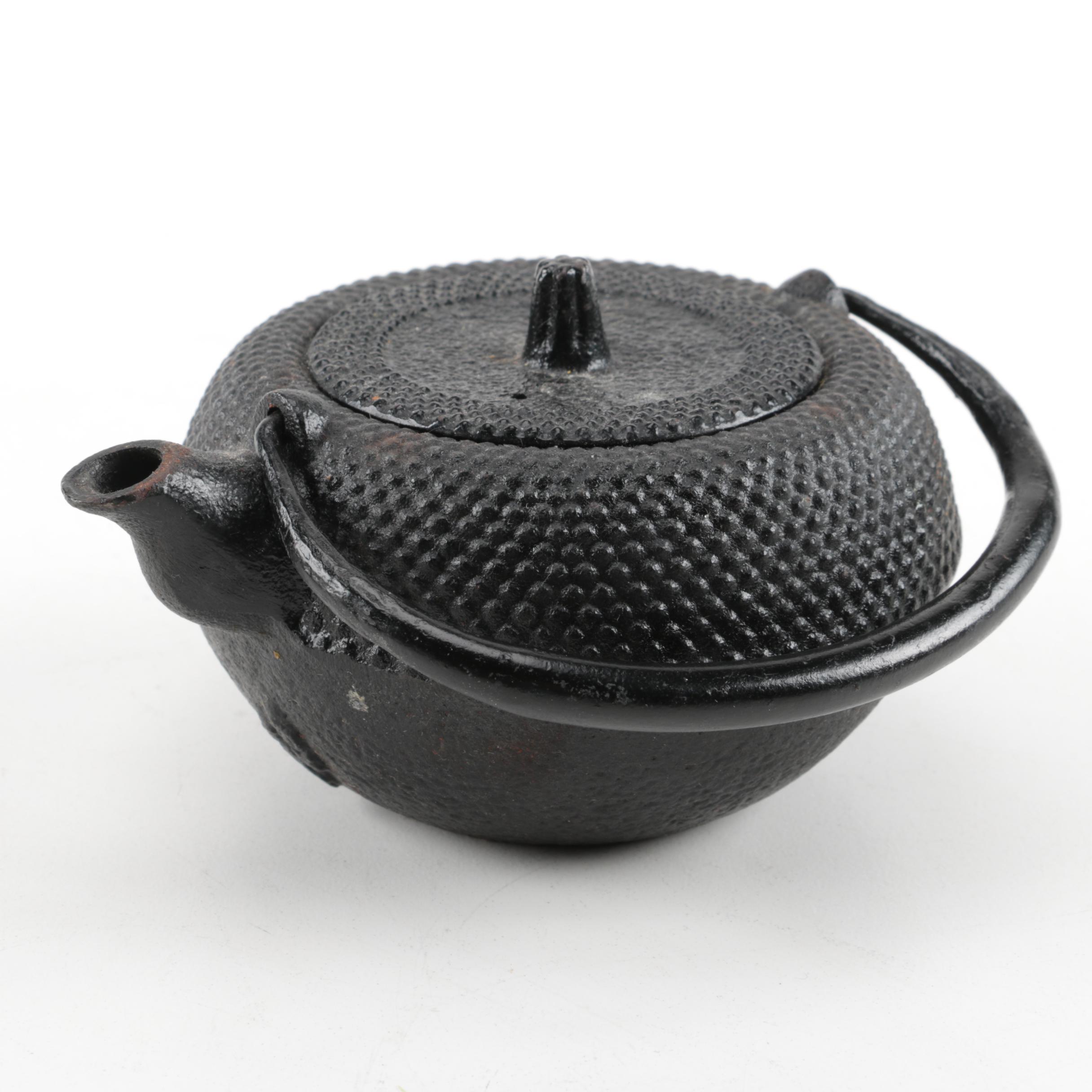 East Asian Style Cast Iron Teapots