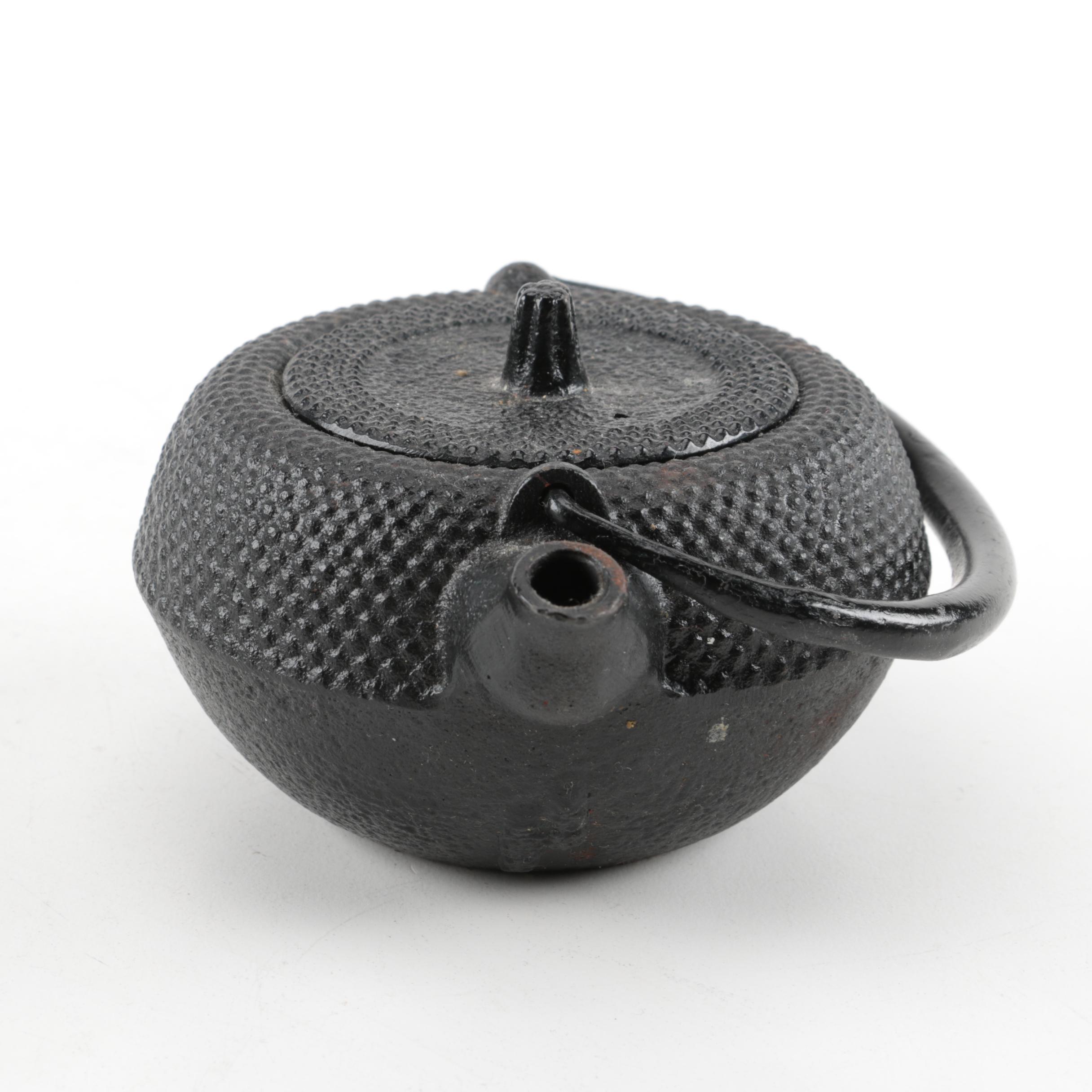 East Asian Style Cast Iron Teapots