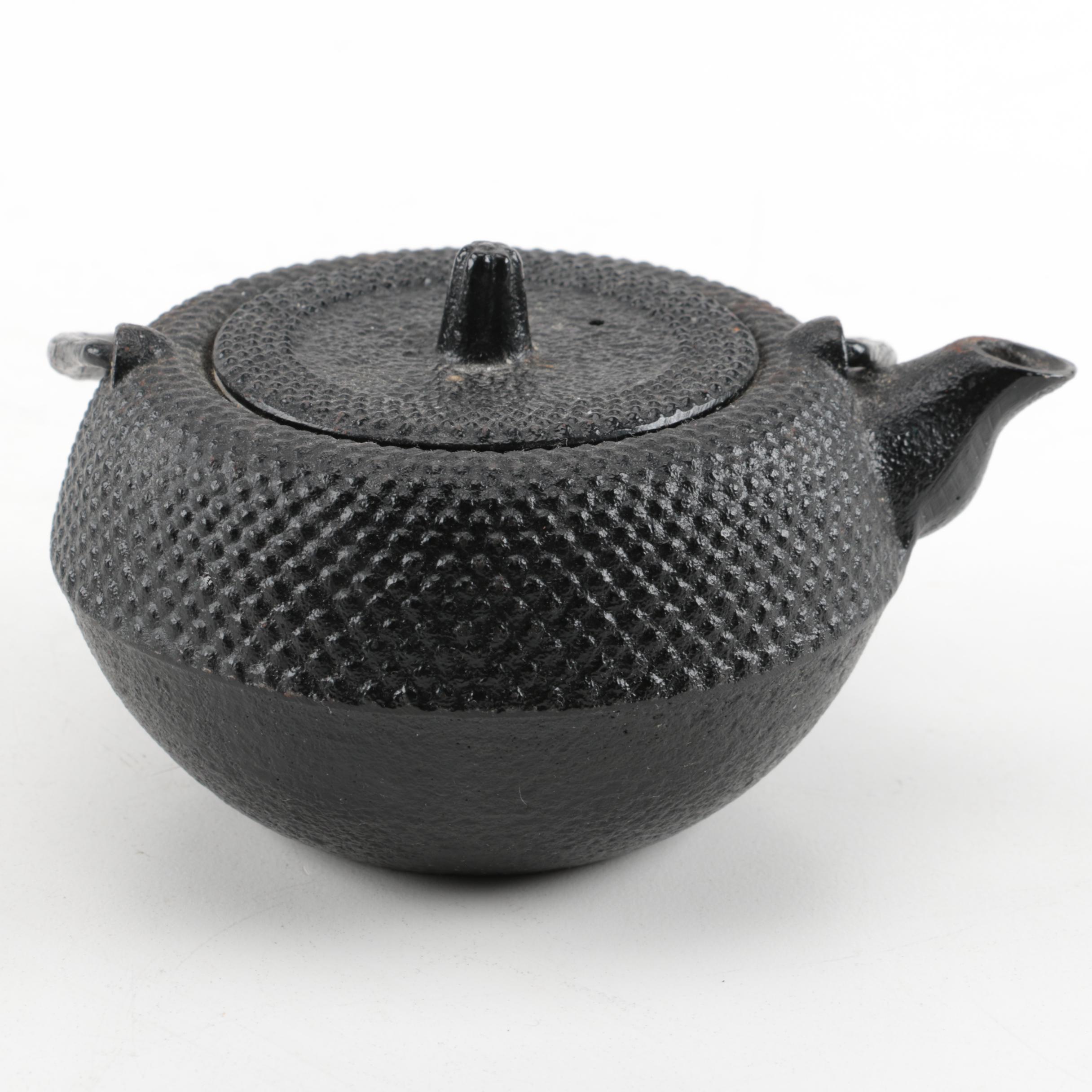 East Asian Style Cast Iron Teapots