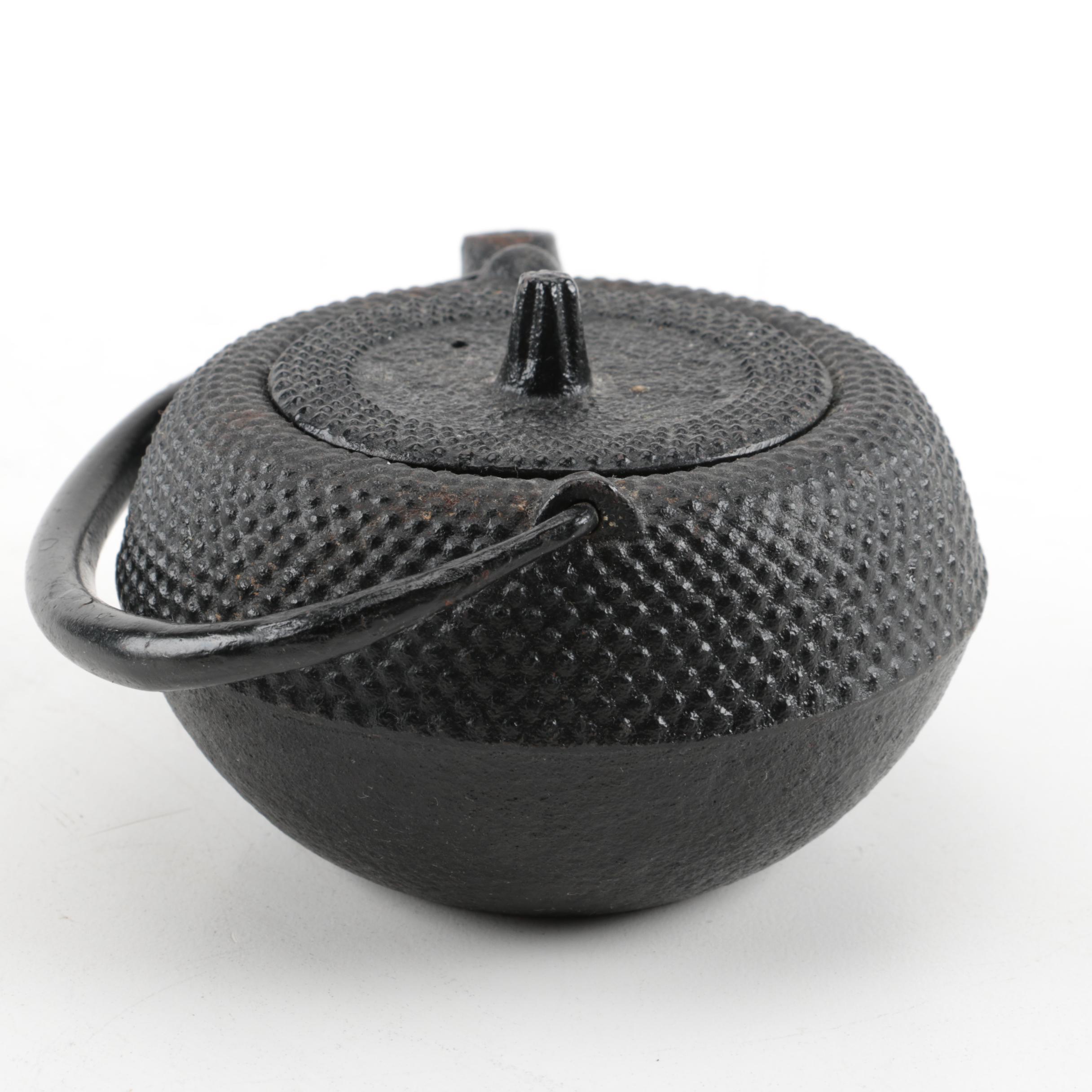 East Asian Style Cast Iron Teapots