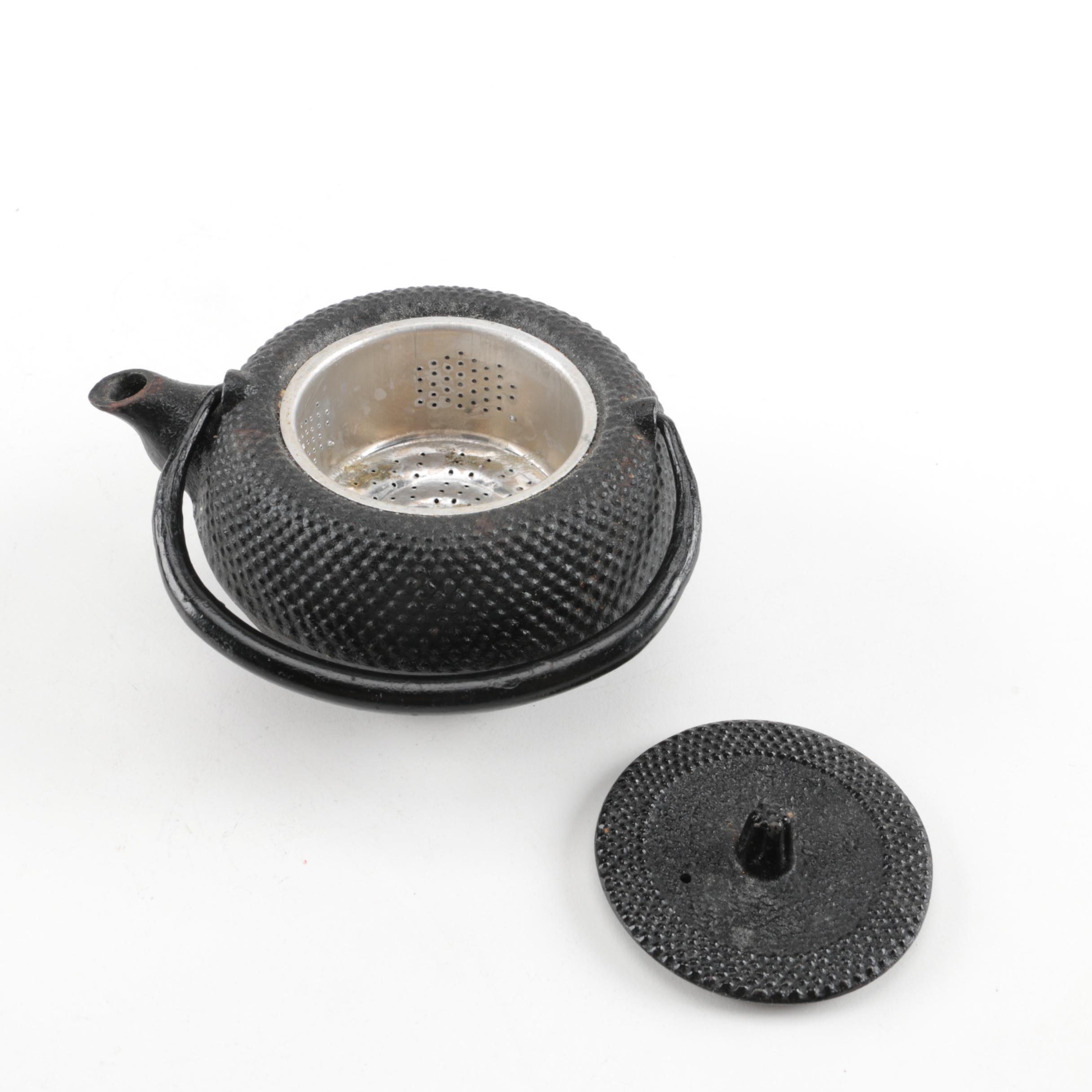 East Asian Style Cast Iron Teapots