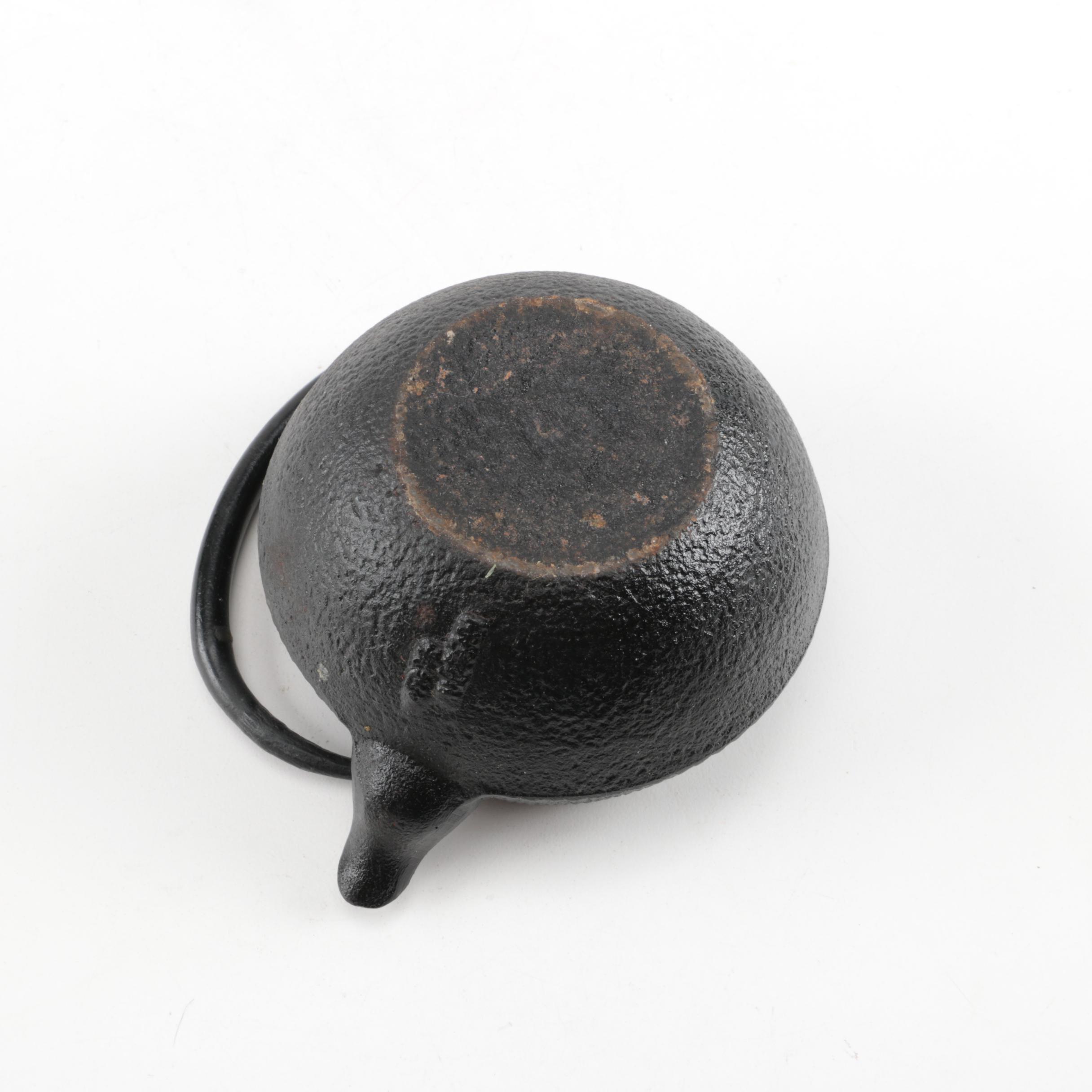 East Asian Style Cast Iron Teapots