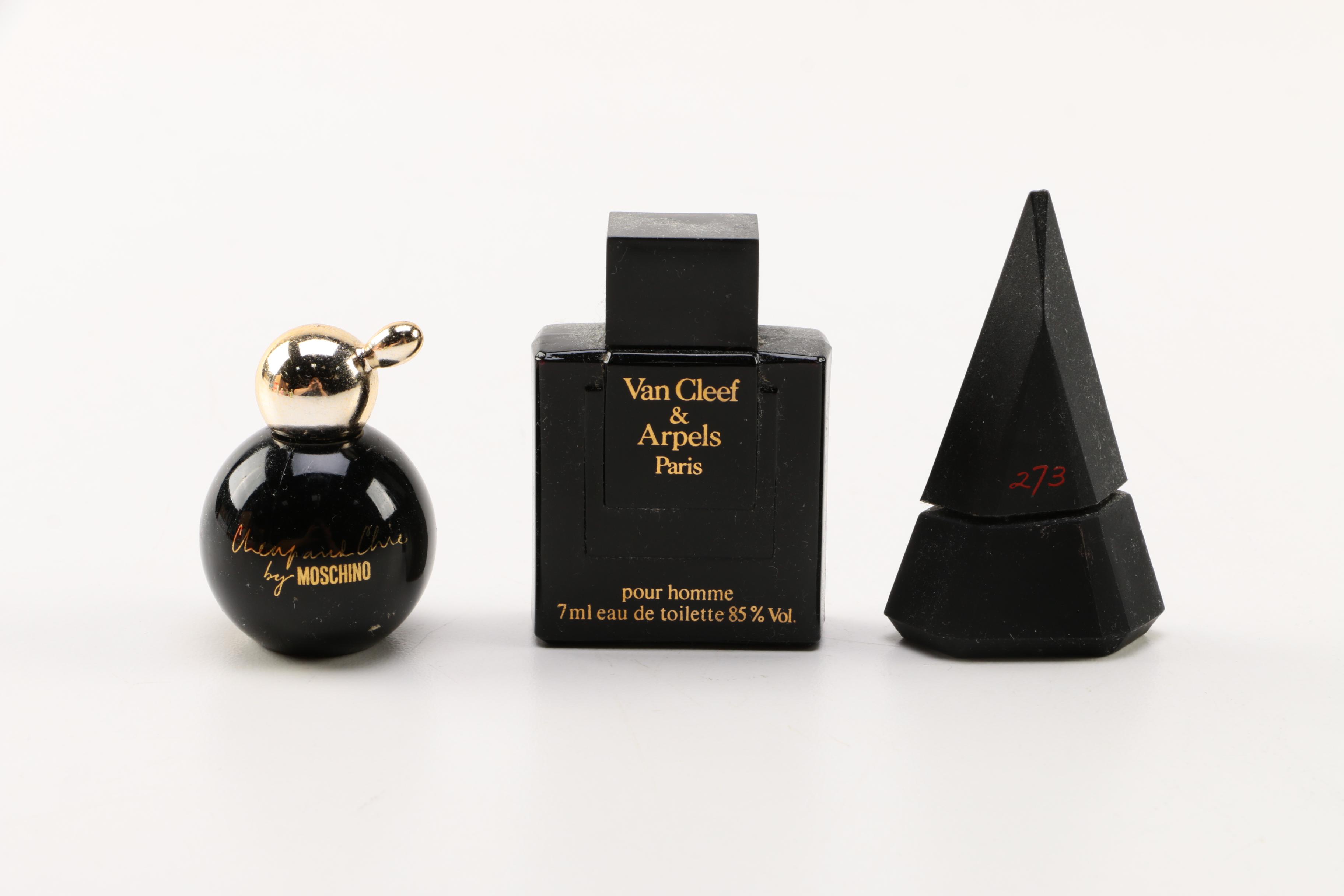 Miniature Perfumes Including Shalimar and Salvador Dali