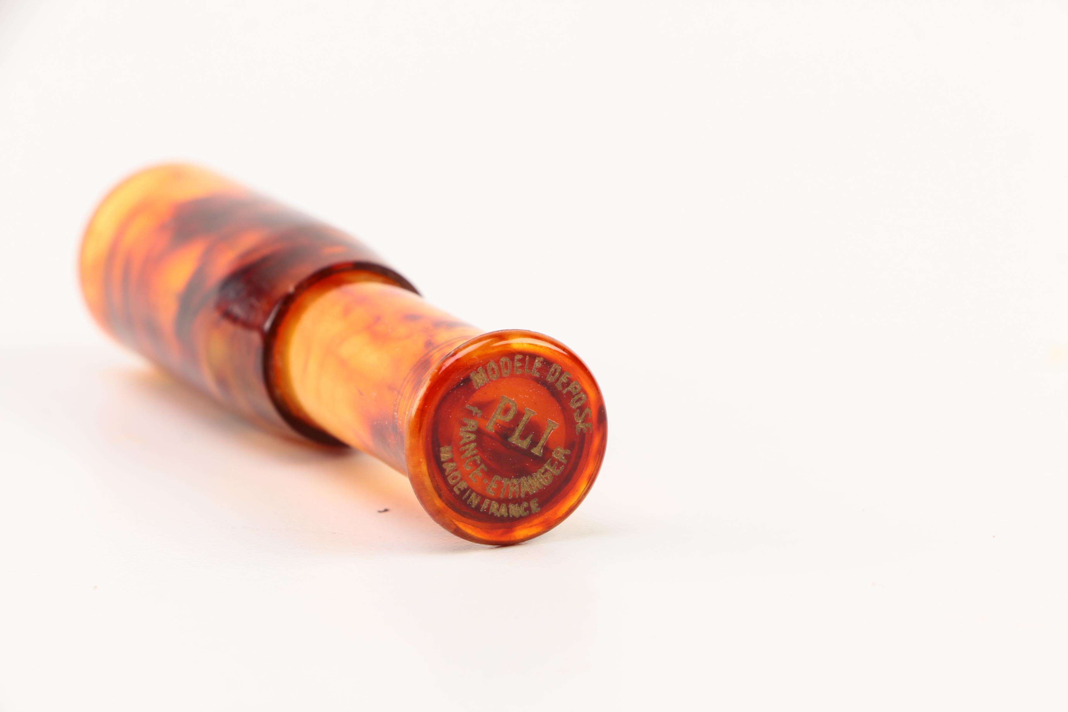 Pair of Vintage French Goose Down PLI Powder Puffs