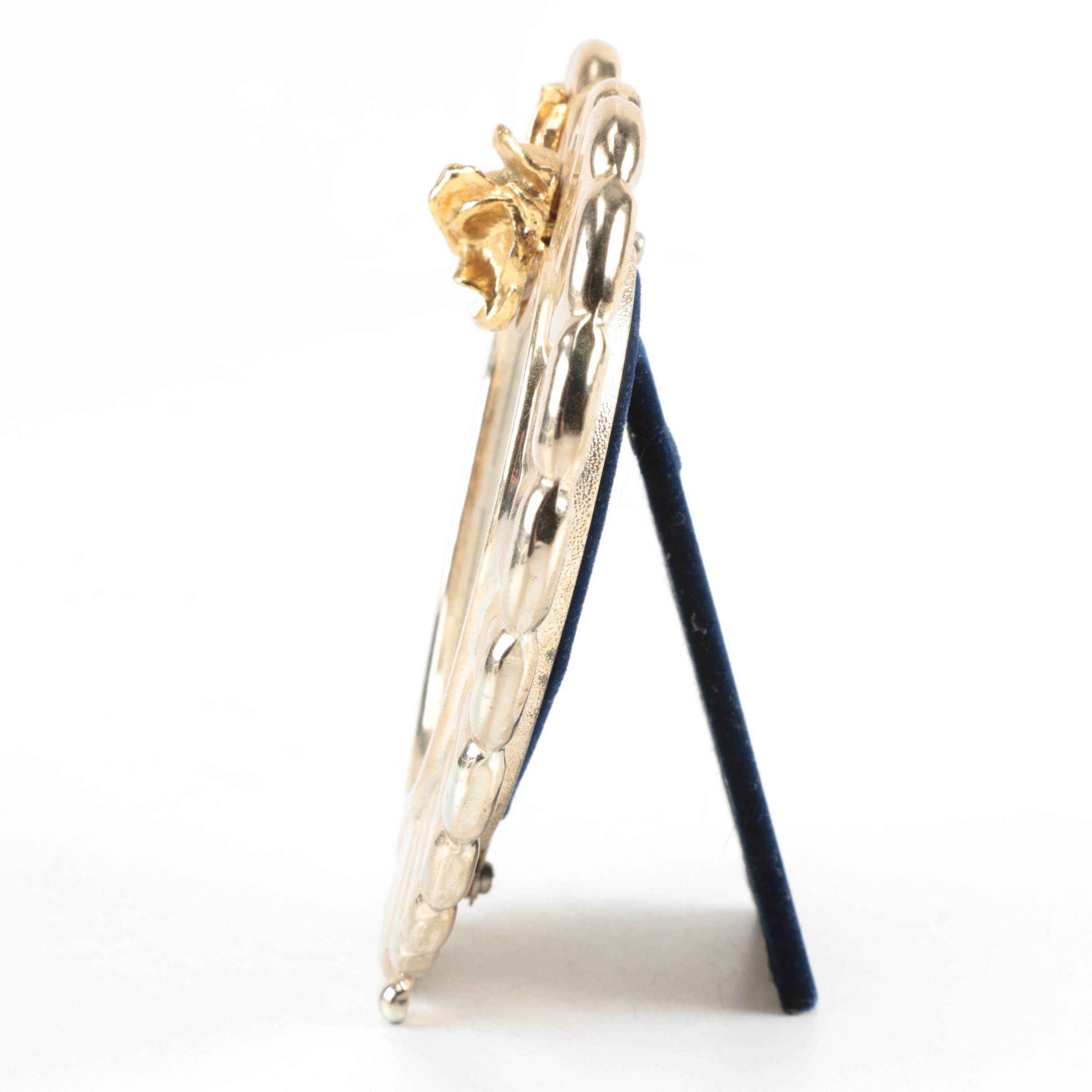 Wm. A. Rogers Sterling Silver Heart Shaped Frame