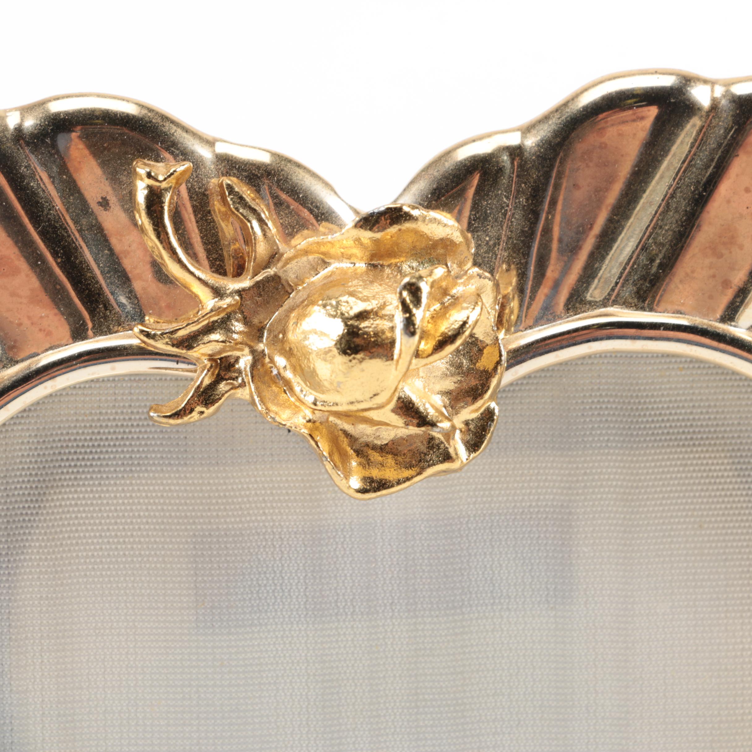 Wm. A. Rogers Sterling Silver Heart Shaped Frame