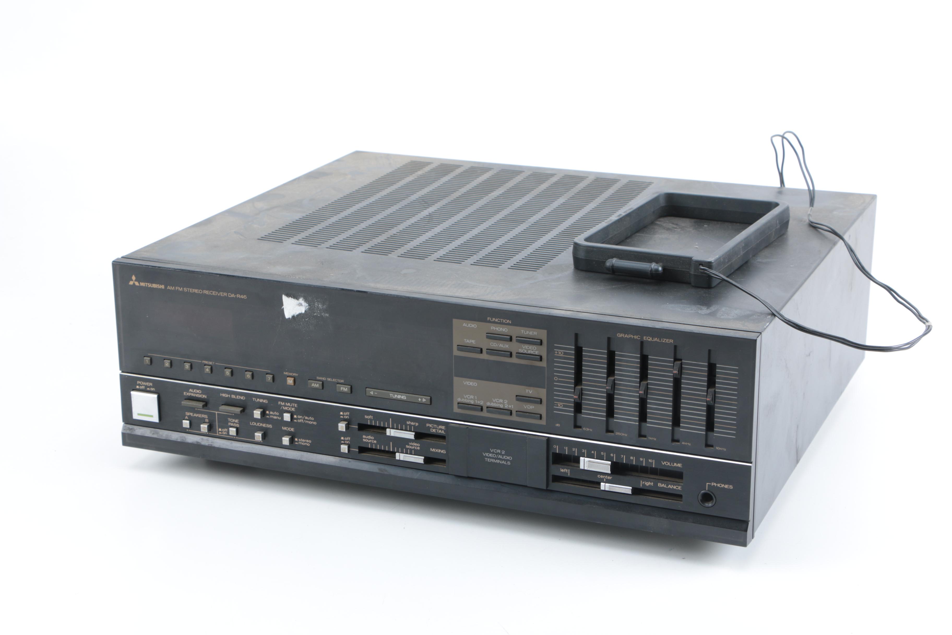 Mitsubishi DA-R46 Stereo Receiver