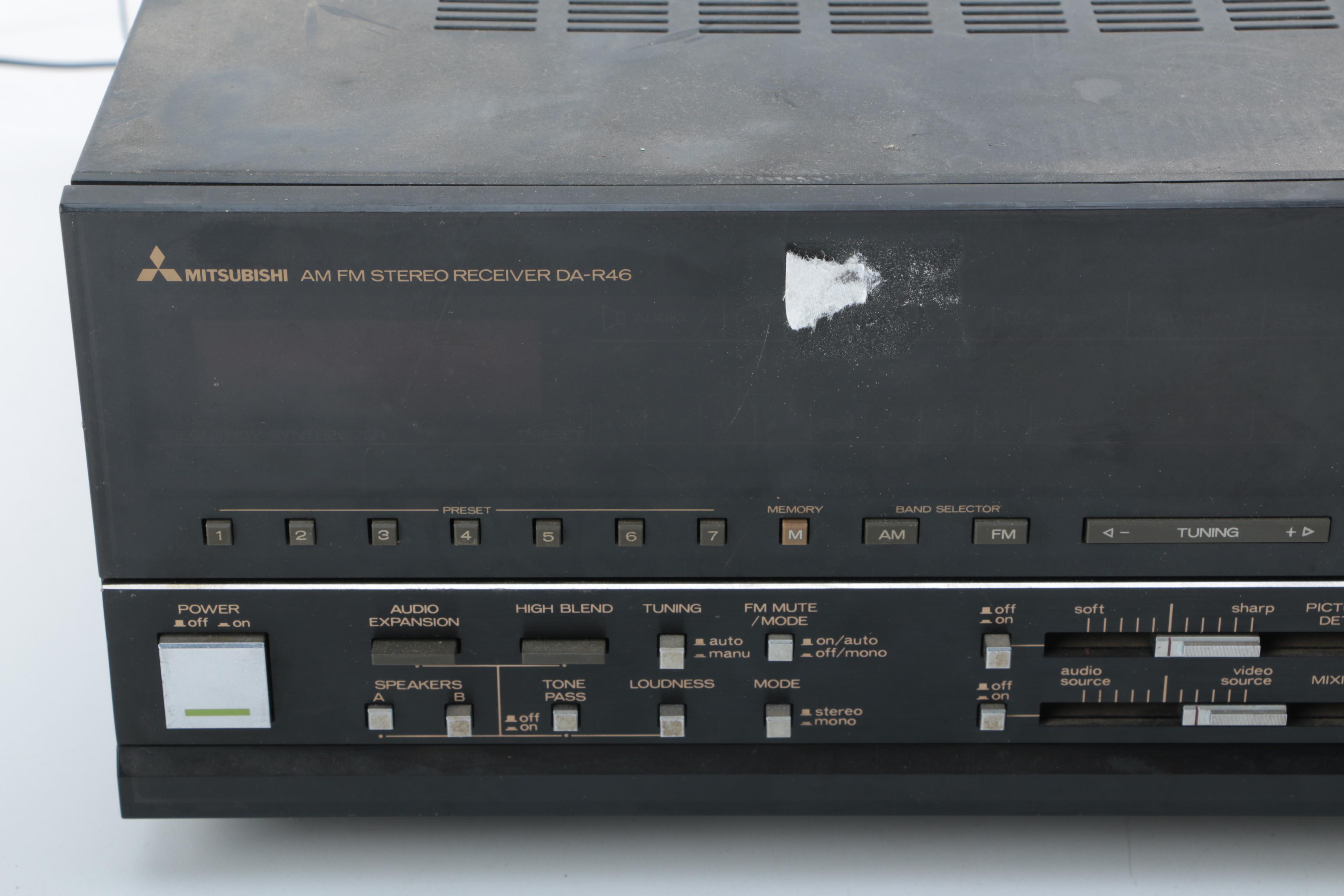 Mitsubishi DA-R46 Stereo Receiver