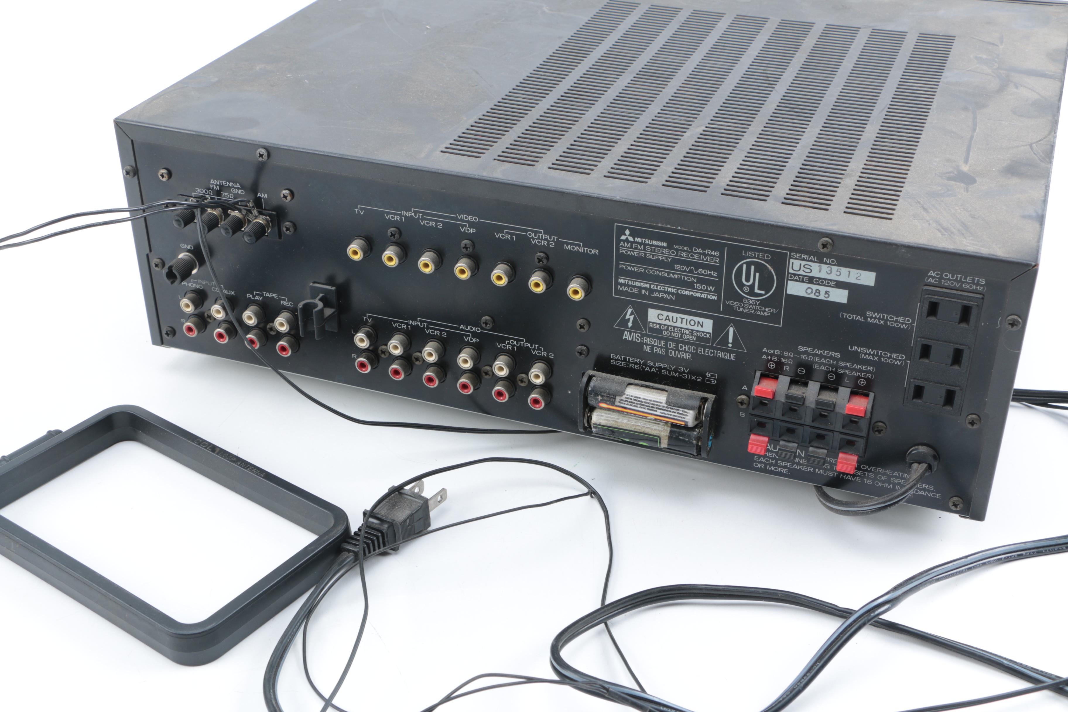 Mitsubishi DA-R46 Stereo Receiver