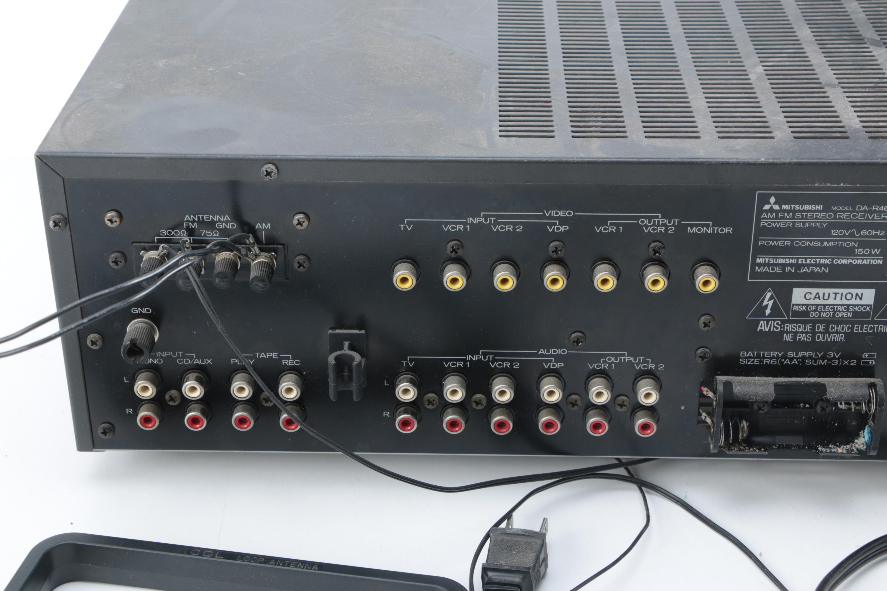 Mitsubishi DA-R46 Stereo Receiver