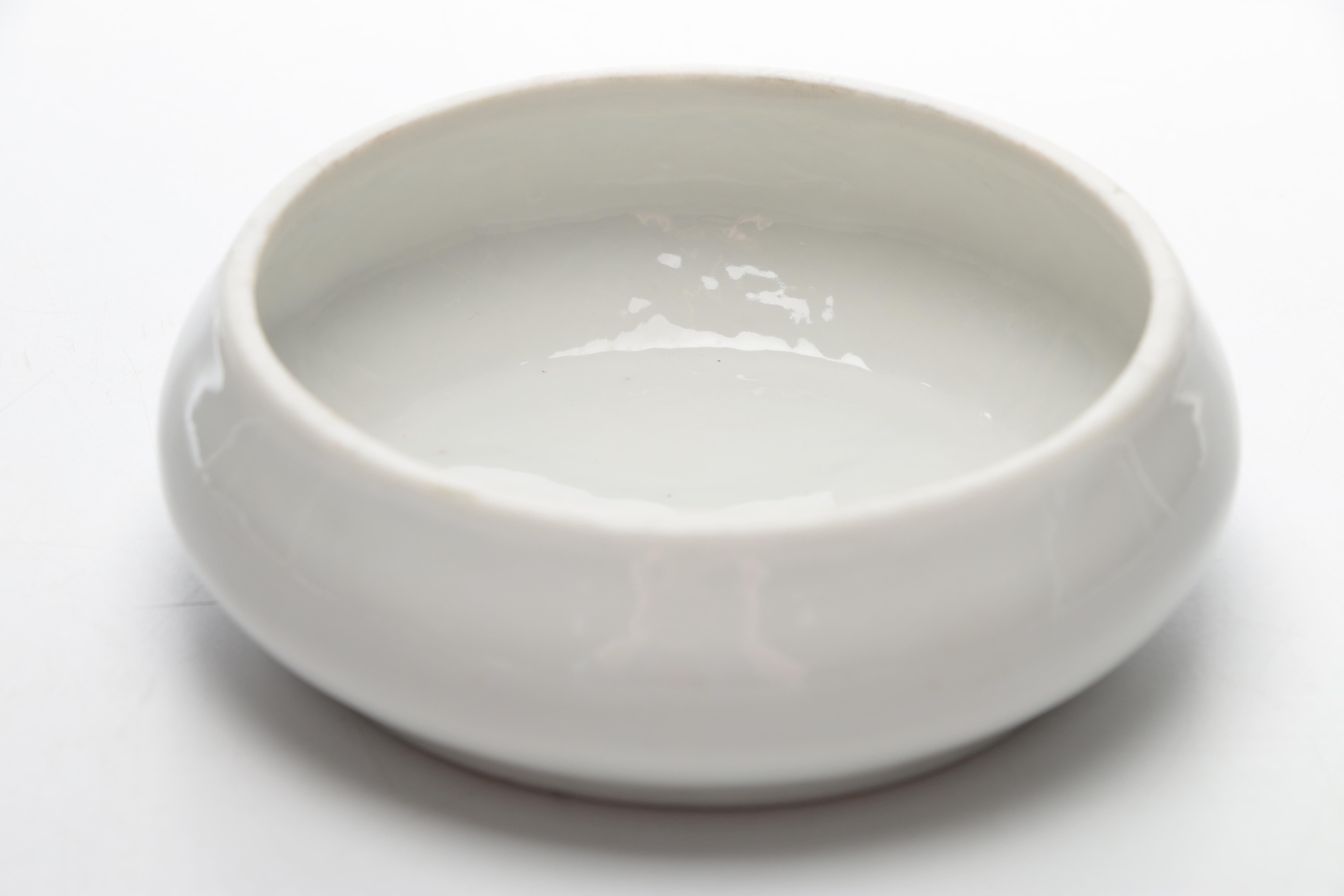 Vintage German Porcelain Clown Trinket Box