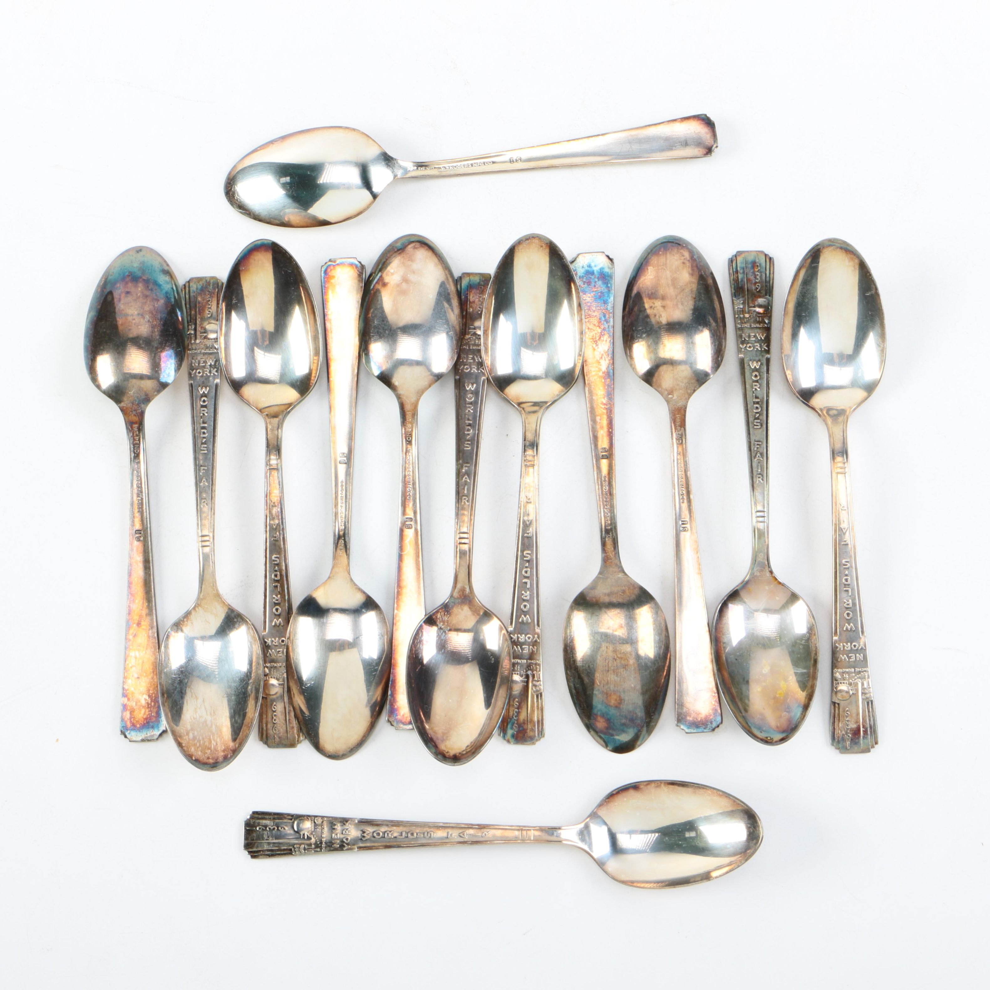 1939 World's Fair Silver-Plated Spoon Collection