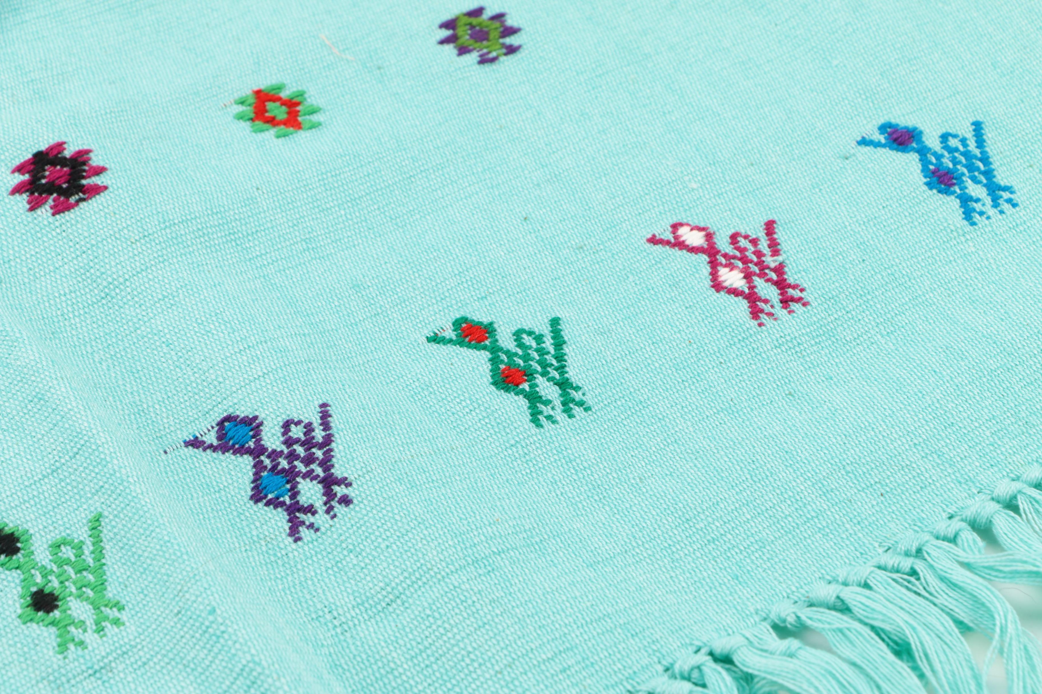 Guatamalan Woven Scarves With Fringe