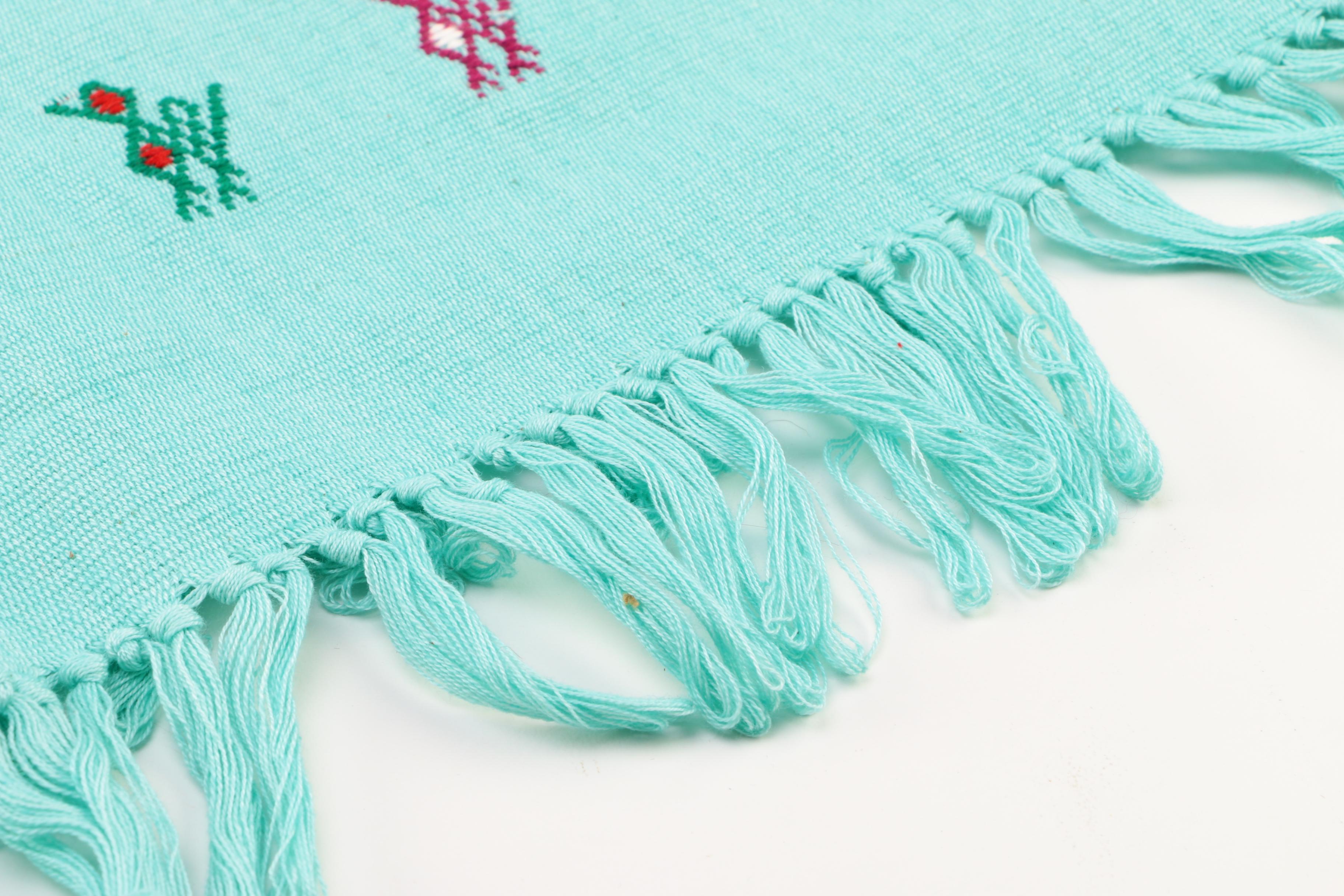 Guatamalan Woven Scarves With Fringe