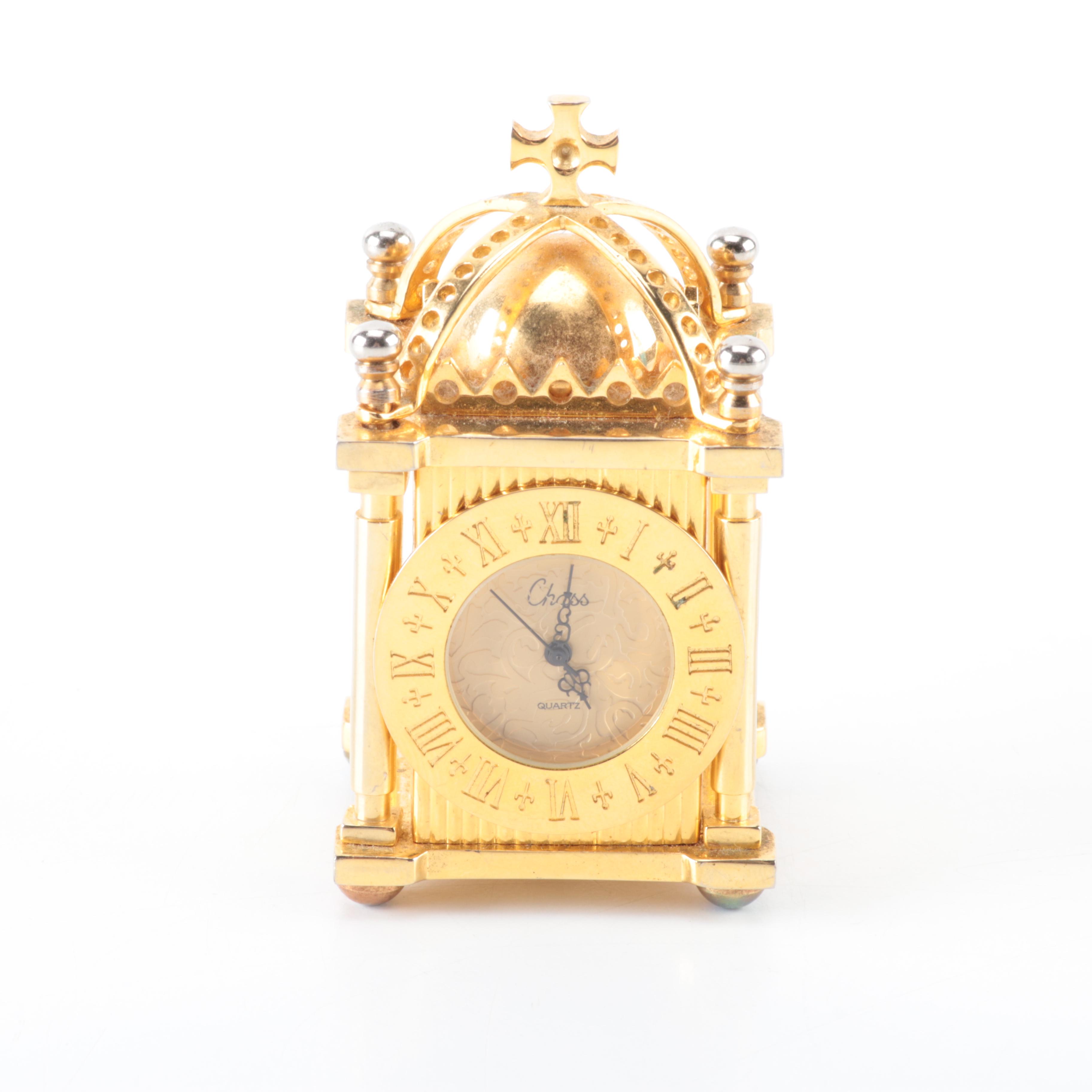 Chass Brand Quartz Miniature Shelf Clock