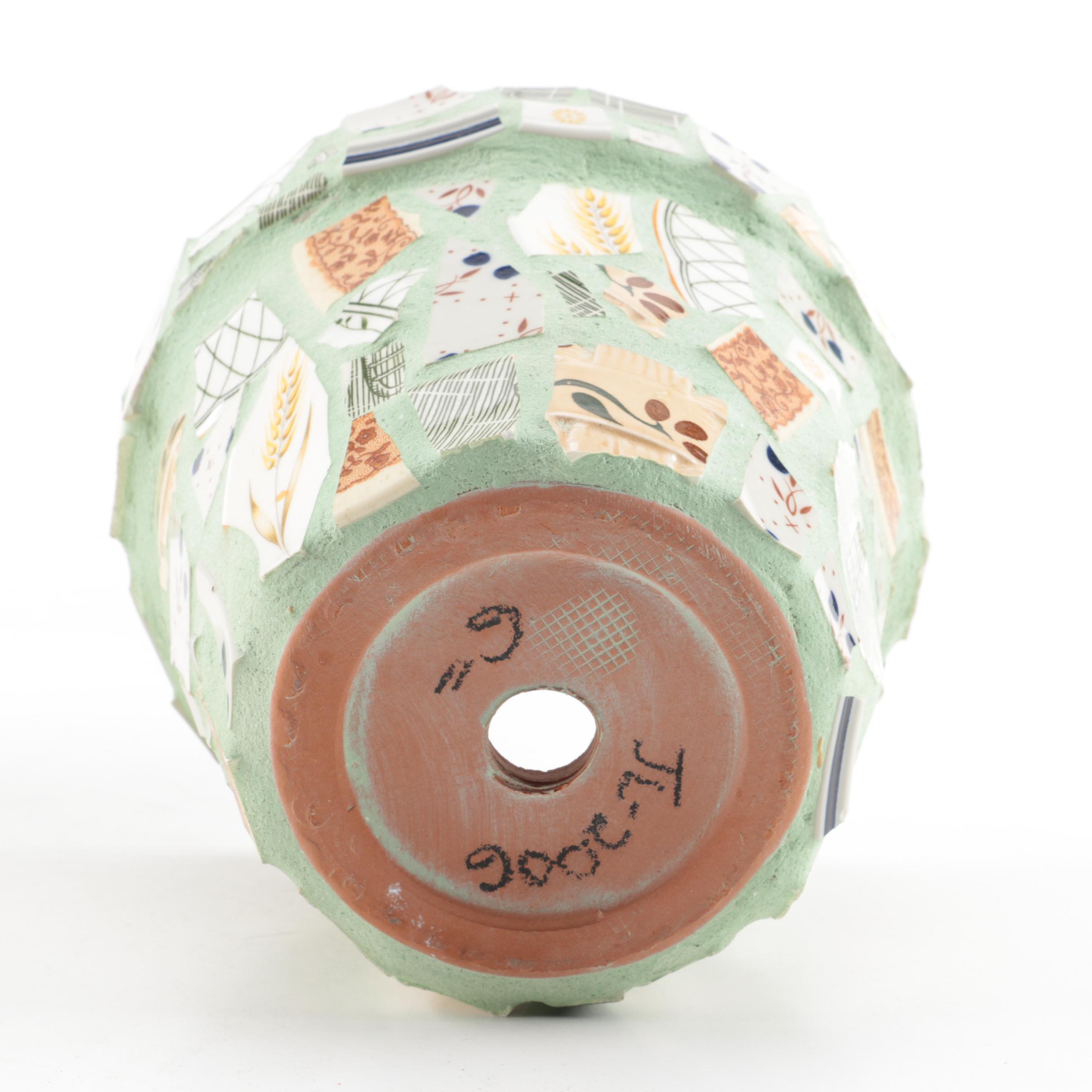 Hand Crafted Mosaic Terracotta Flower Pots