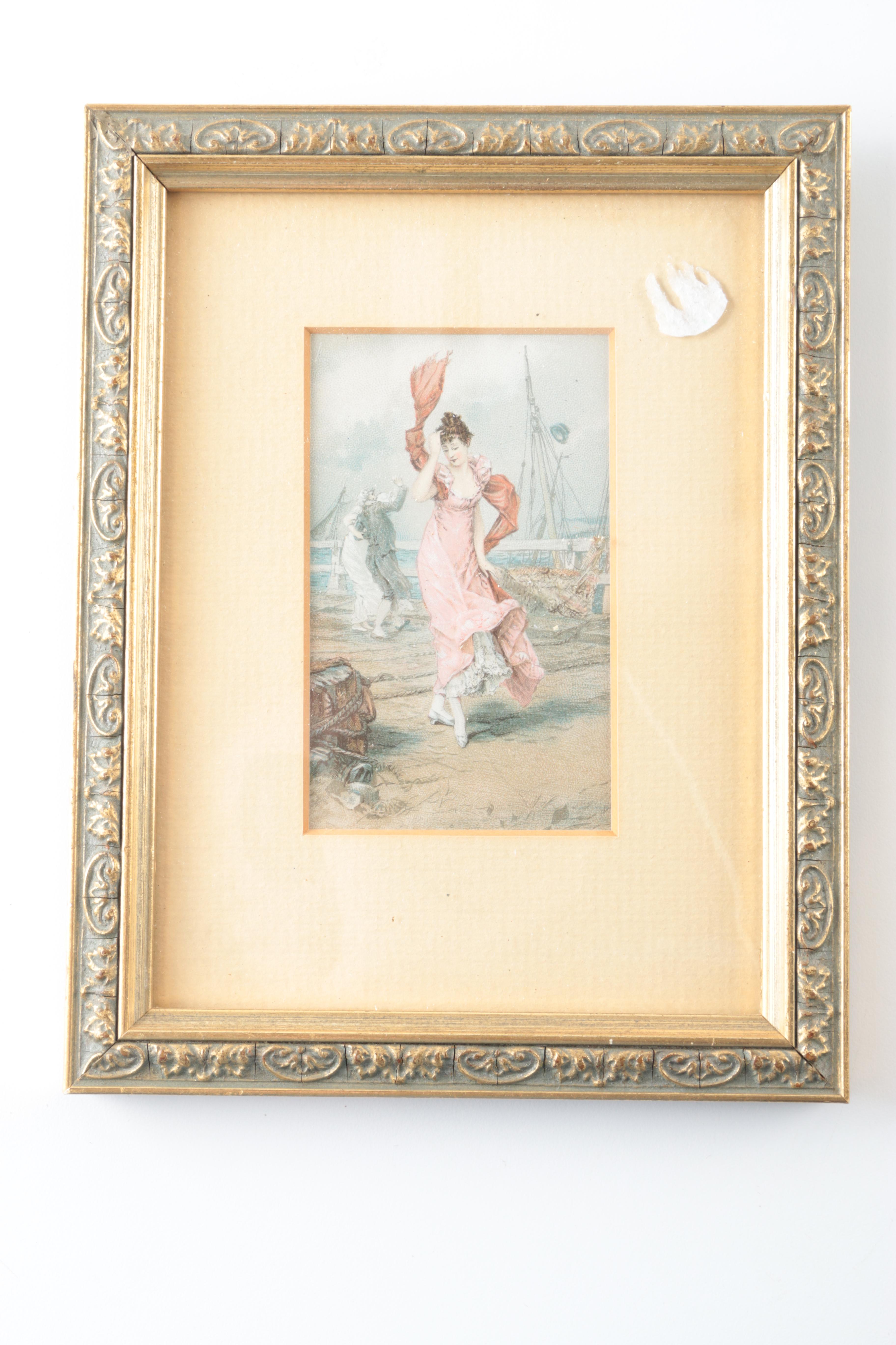 Chromolithographs Prints of Victorian Women