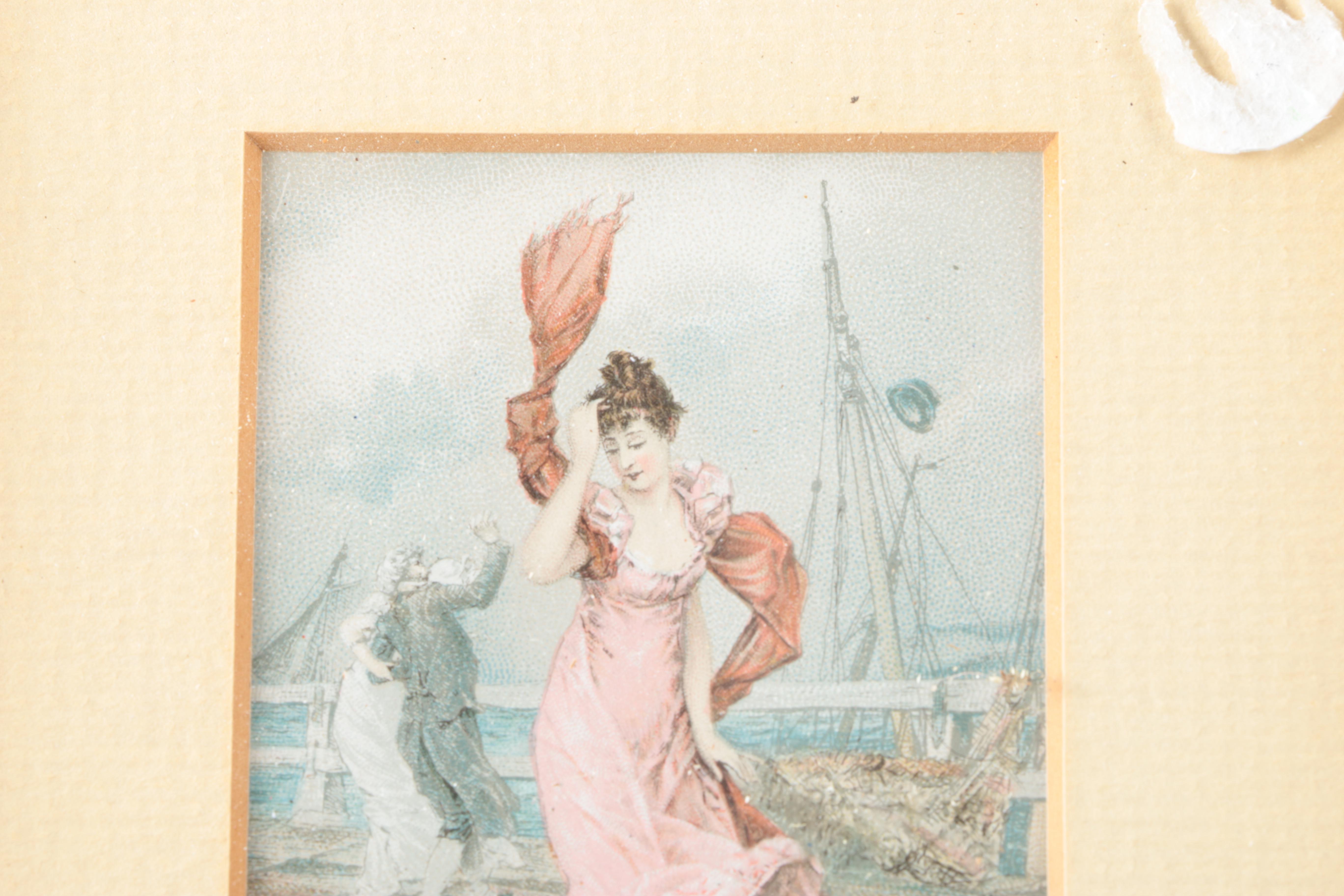 Chromolithographs Prints of Victorian Women