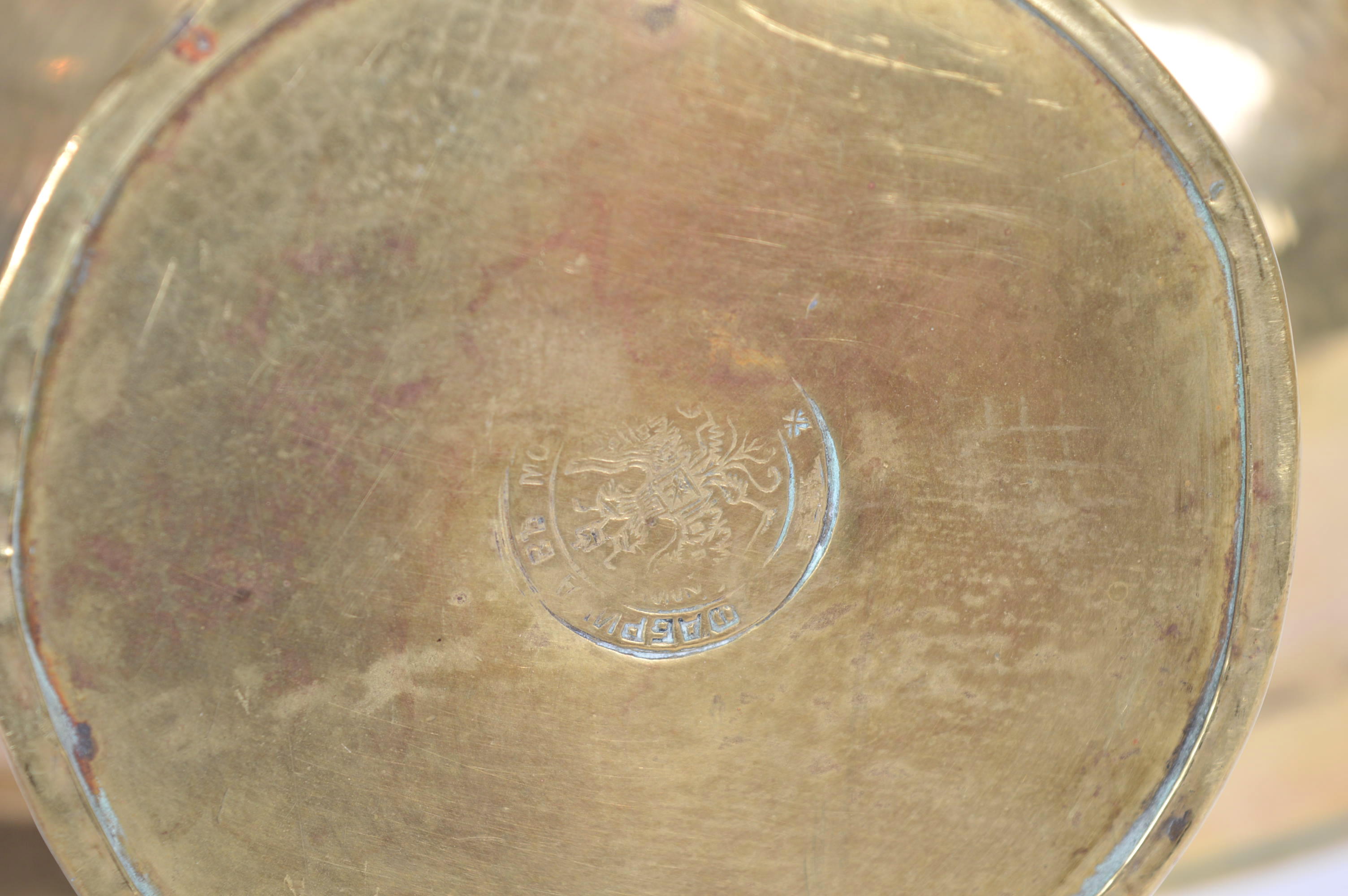 Vintage Decorative Brass Compote