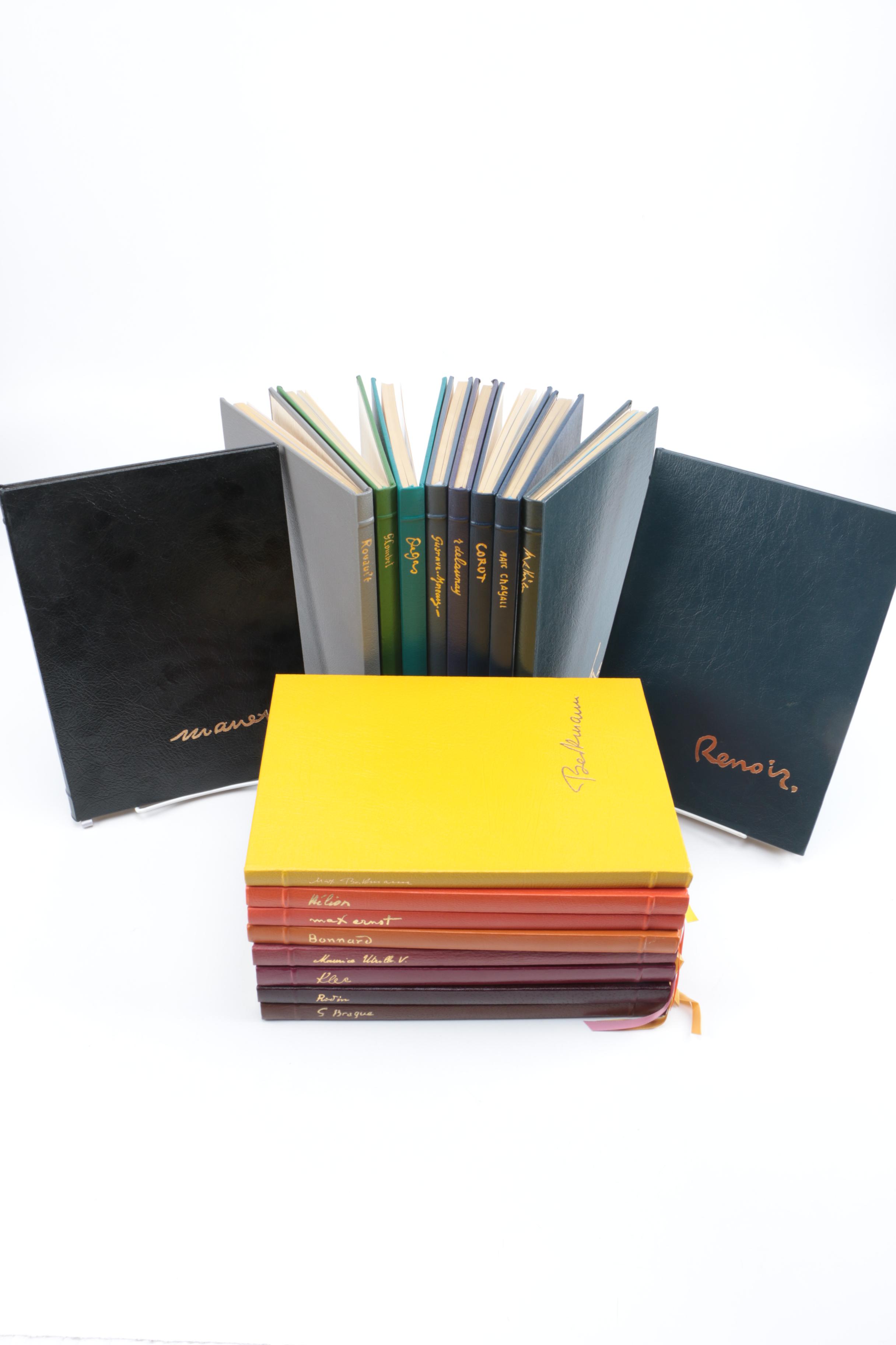 Easton Press Collector Edition "Great Art and Artists" Books