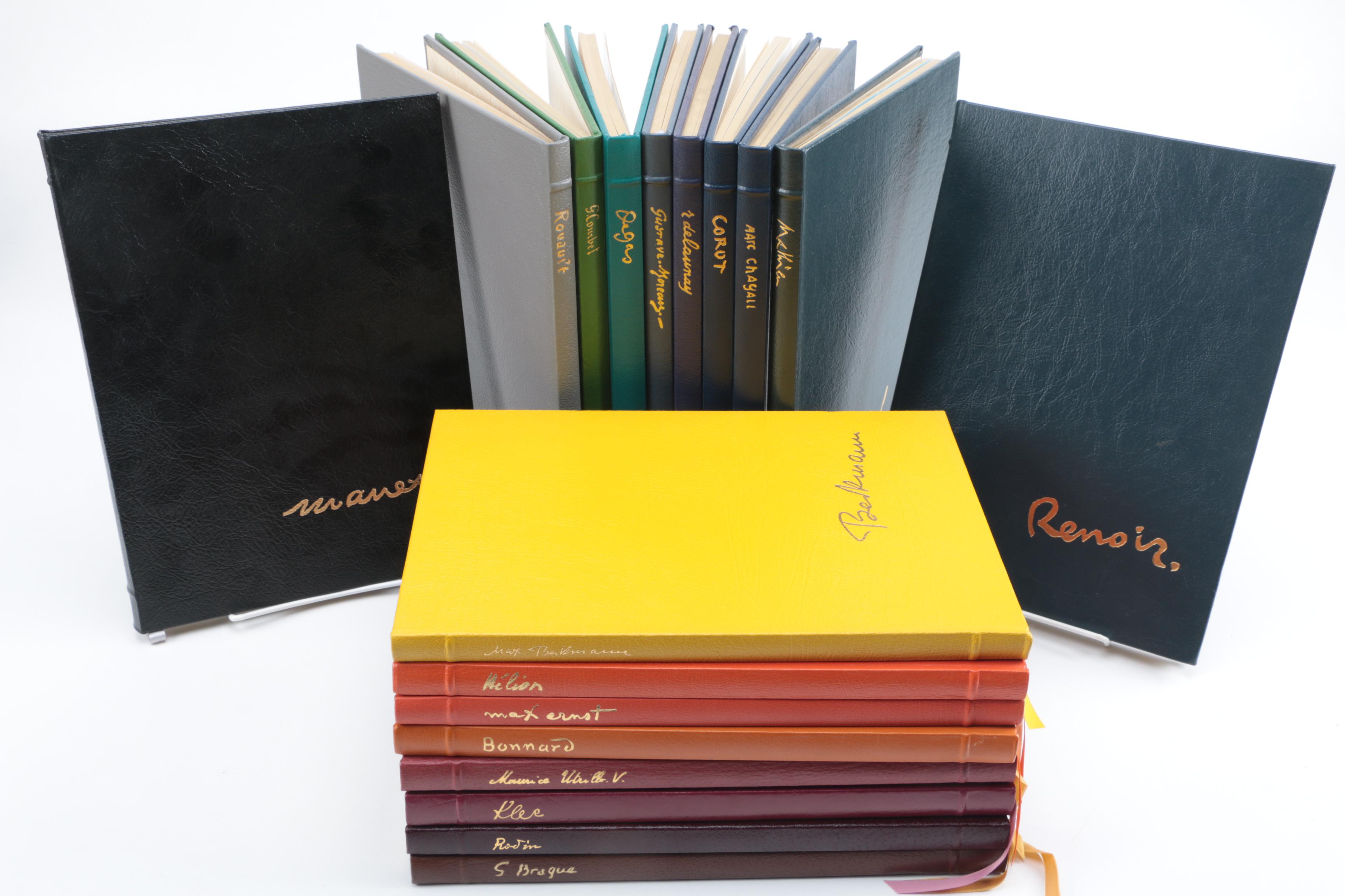 Easton Press Collector Edition "Great Art and Artists" Books