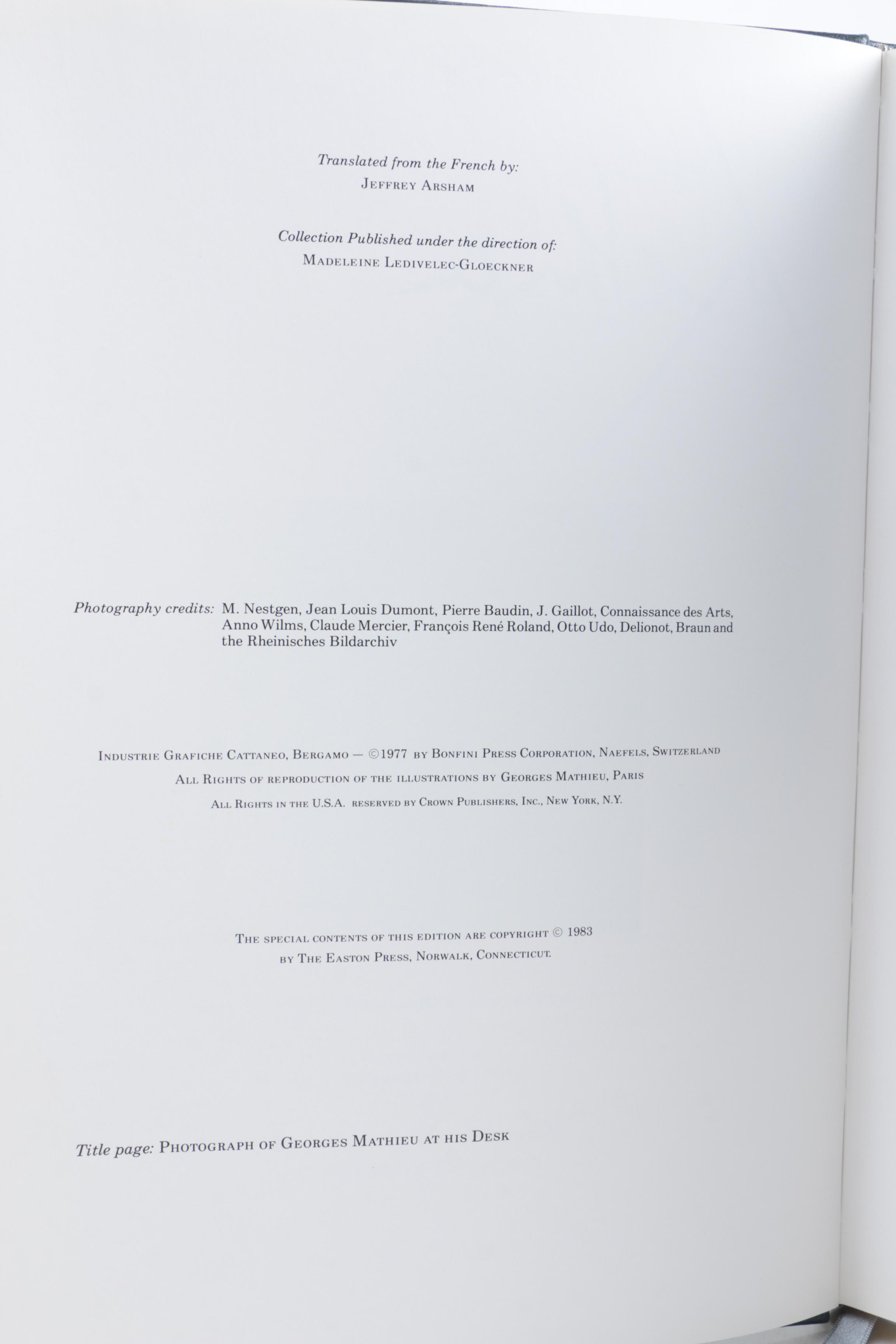 Easton Press Collector Edition "Great Art and Artists" Books