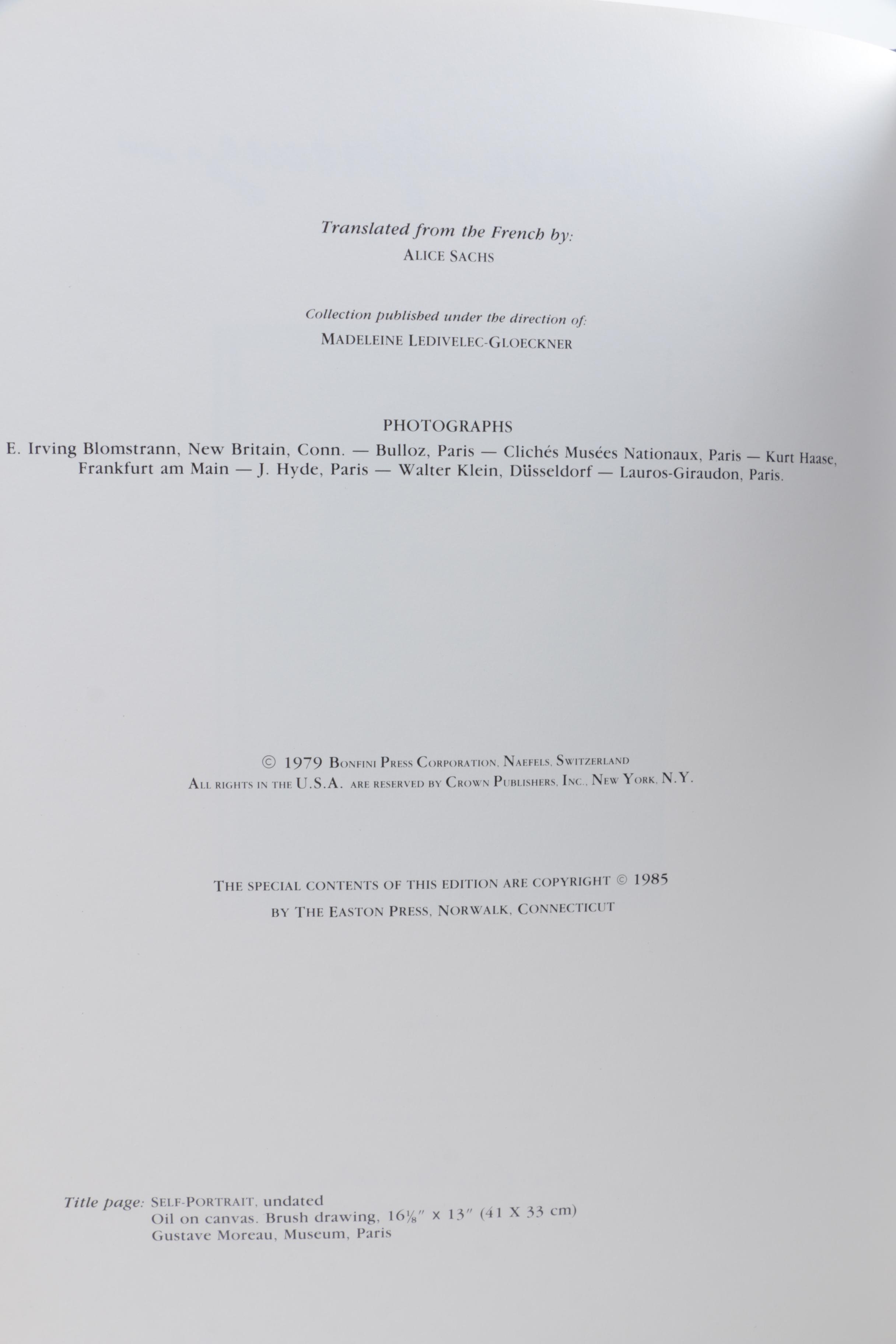 Easton Press Collector Edition "Great Art and Artists" Books