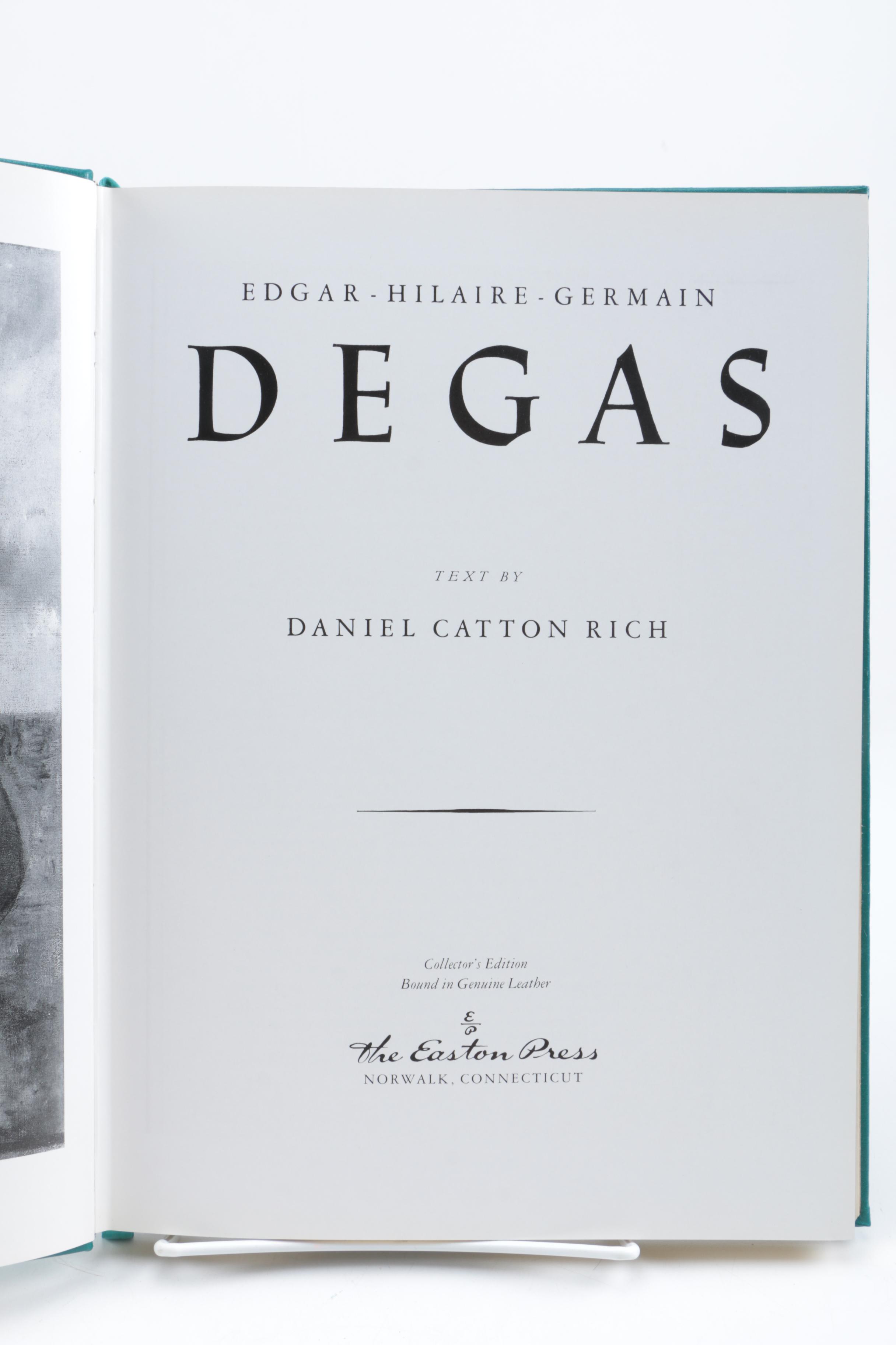 Easton Press Collector Edition "Great Art and Artists" Books