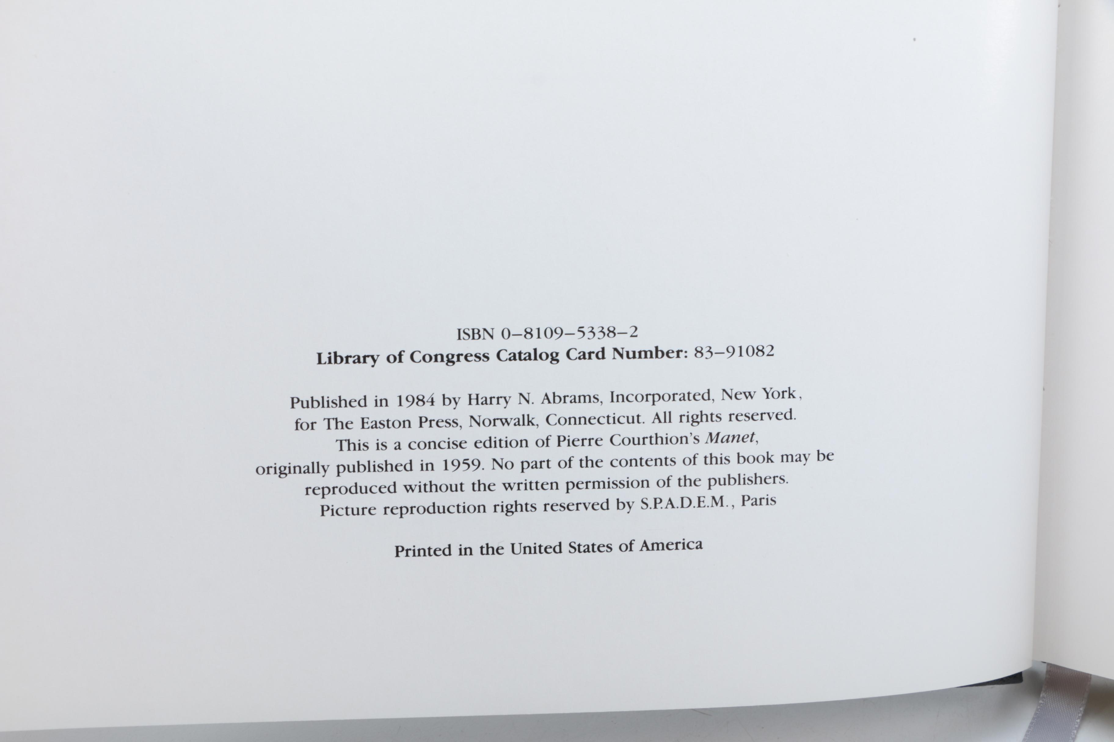 Easton Press Collector Edition "Great Art and Artists" Books